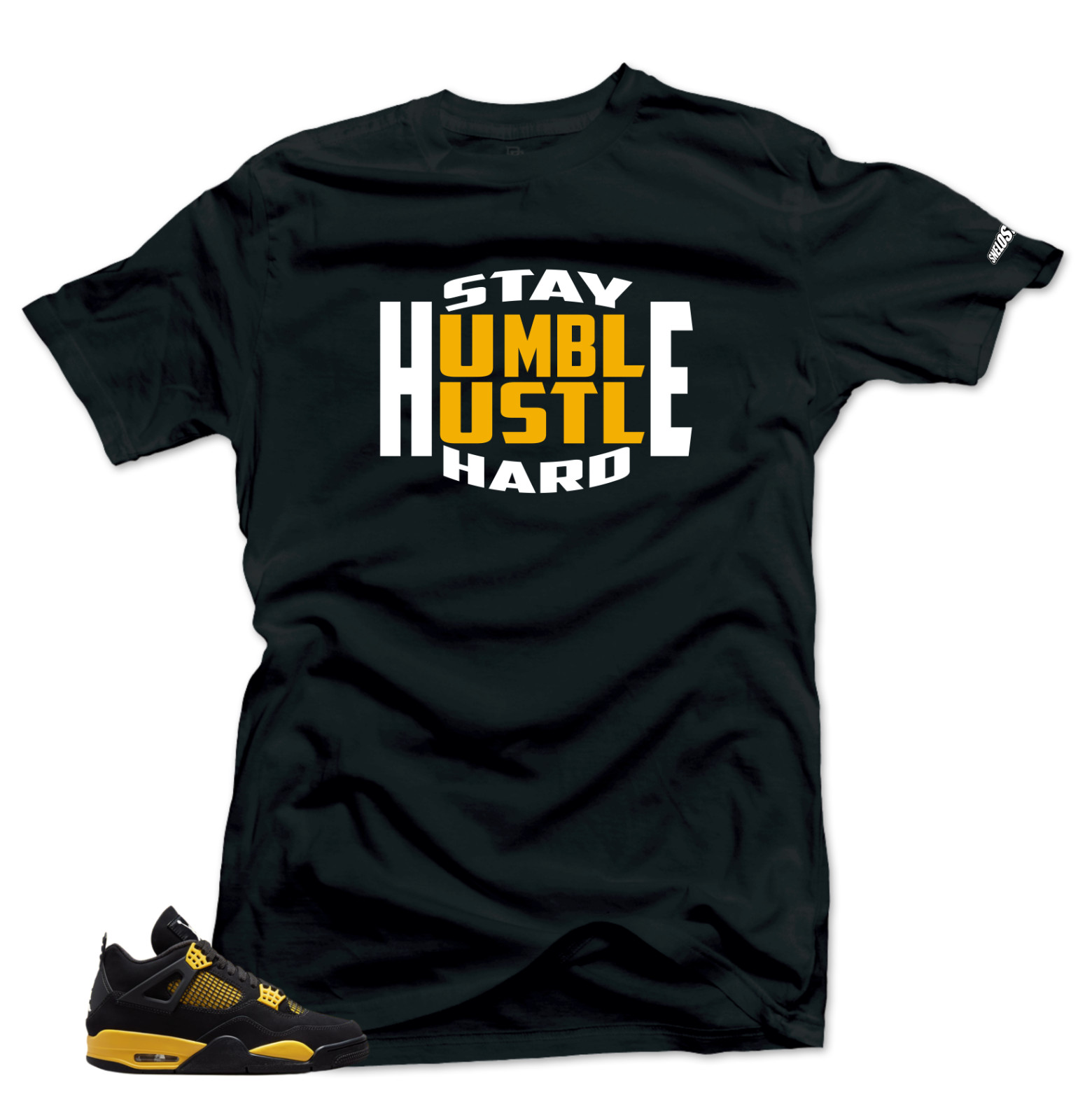 Shirt To Match Jordan 4 Retro Thunder STAY HUMBLE Match Sneaker Shirts