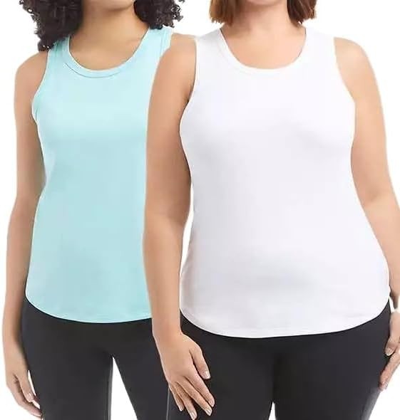 Danskin Women’s 2-Pack Airbrush Active Tank Top