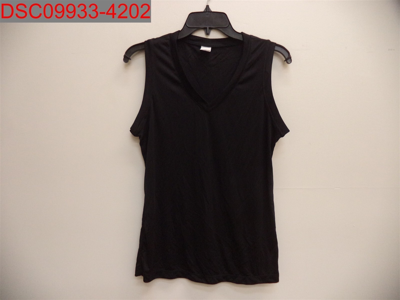 Stain, QTY=10 Sport Tek Women’s Black PosiCharge Competitor V-Neck Tanks, S-XL