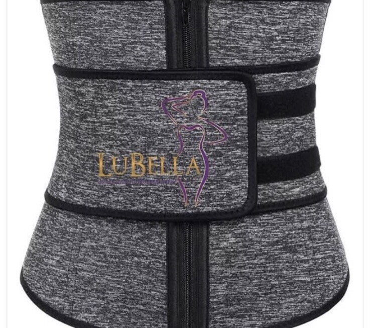 LuBella Fitness Bella Thermal Workout Trainer in Gray Size Medium.