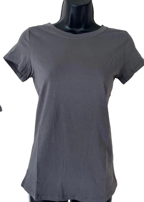 3-pcs ACTIVE BASIC Women’s Round Neck Short Sleeve Tee Basic Top T-shirt, MEDIUM