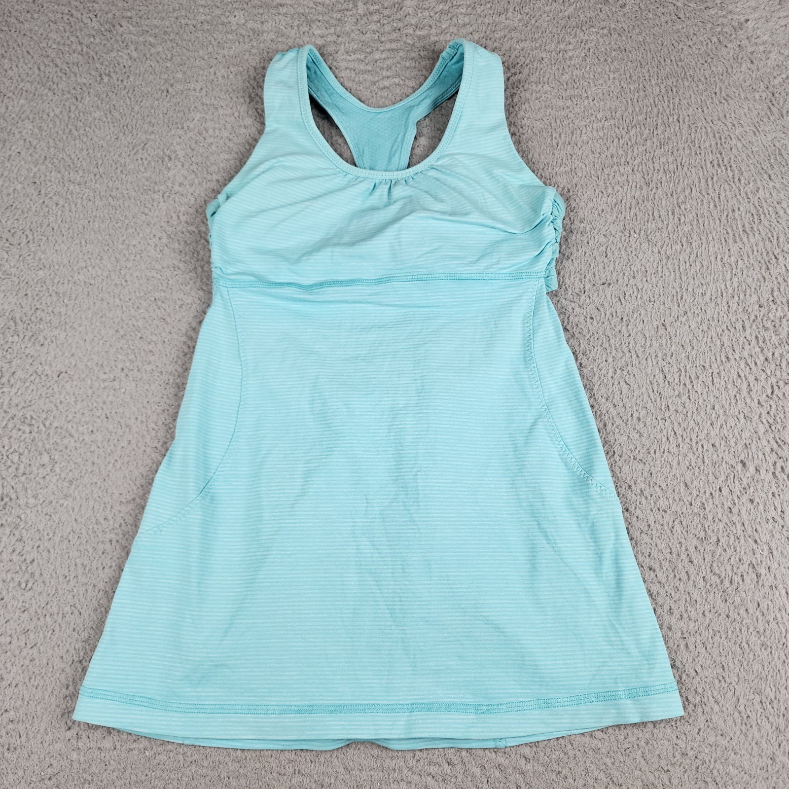Lululemon Tank Top Womens 4 Blue Training Active Running Yoga