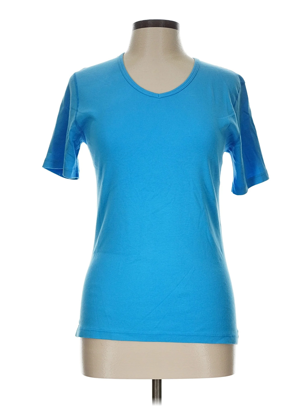 Evelyn & Arthur Women Blue Active T-Shirt L