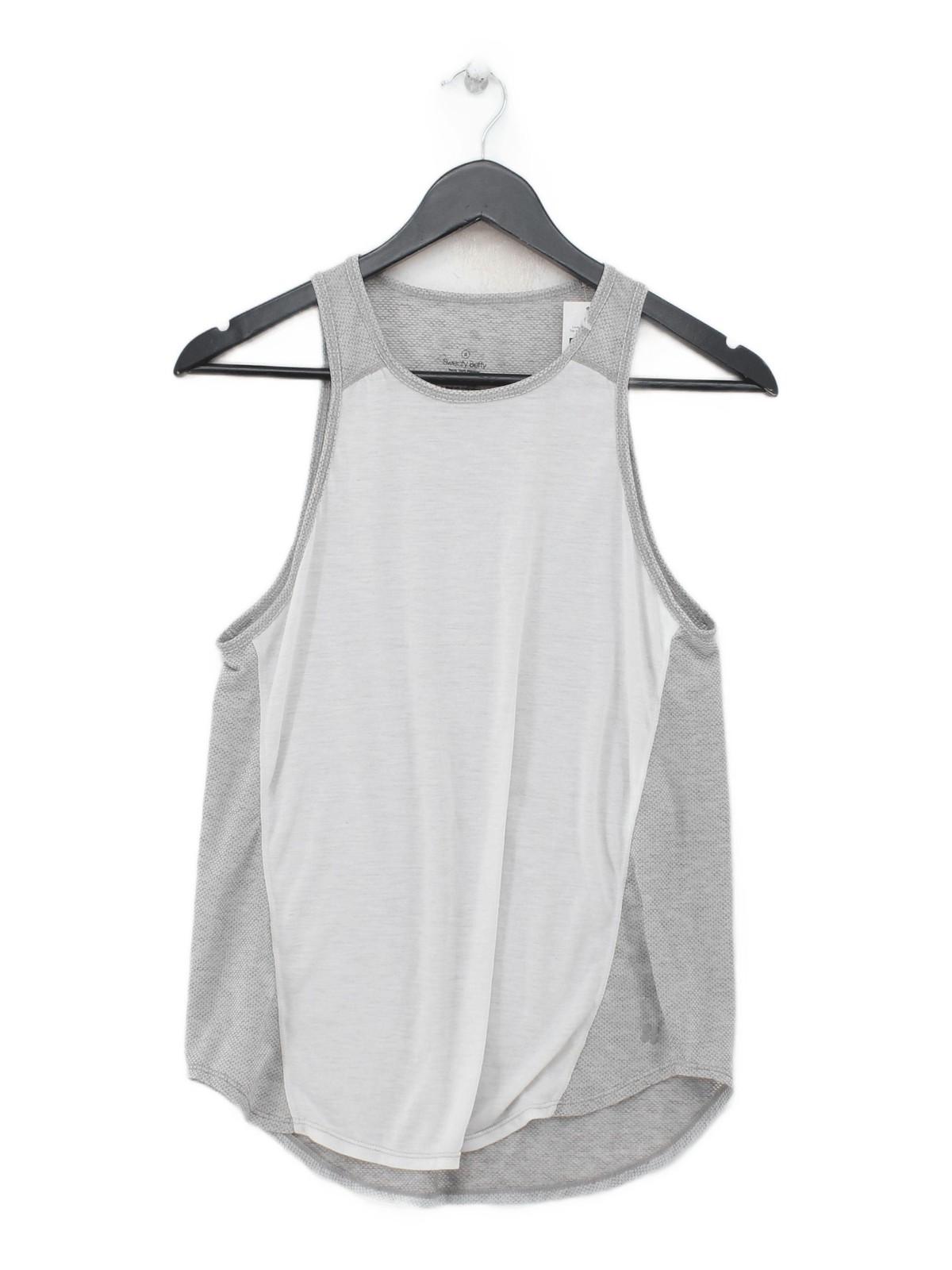 Sweaty Betty Women’s T-Shirt S Grey Polyester with Viscose, Elastane Basic