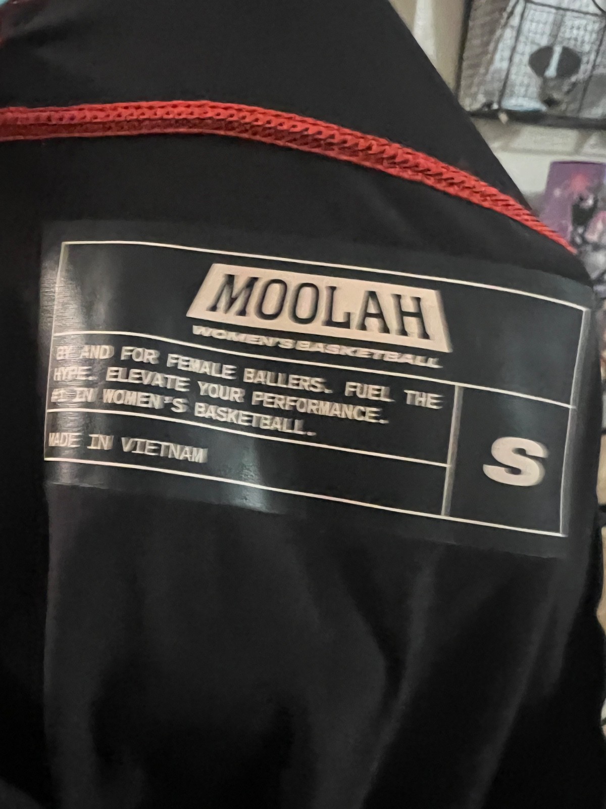Moolah Womens Compression Top Small Black Athletic Shirt NWT