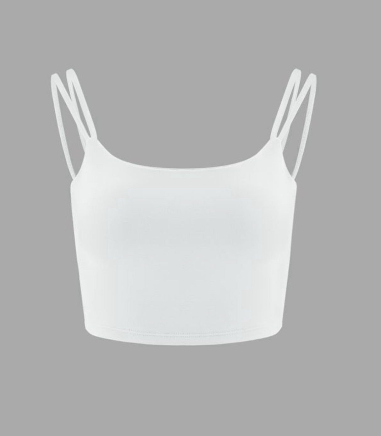 Brand New Halara Double Straps Backless Twisted Cropped Yoga Tank Top A-C Cups,S