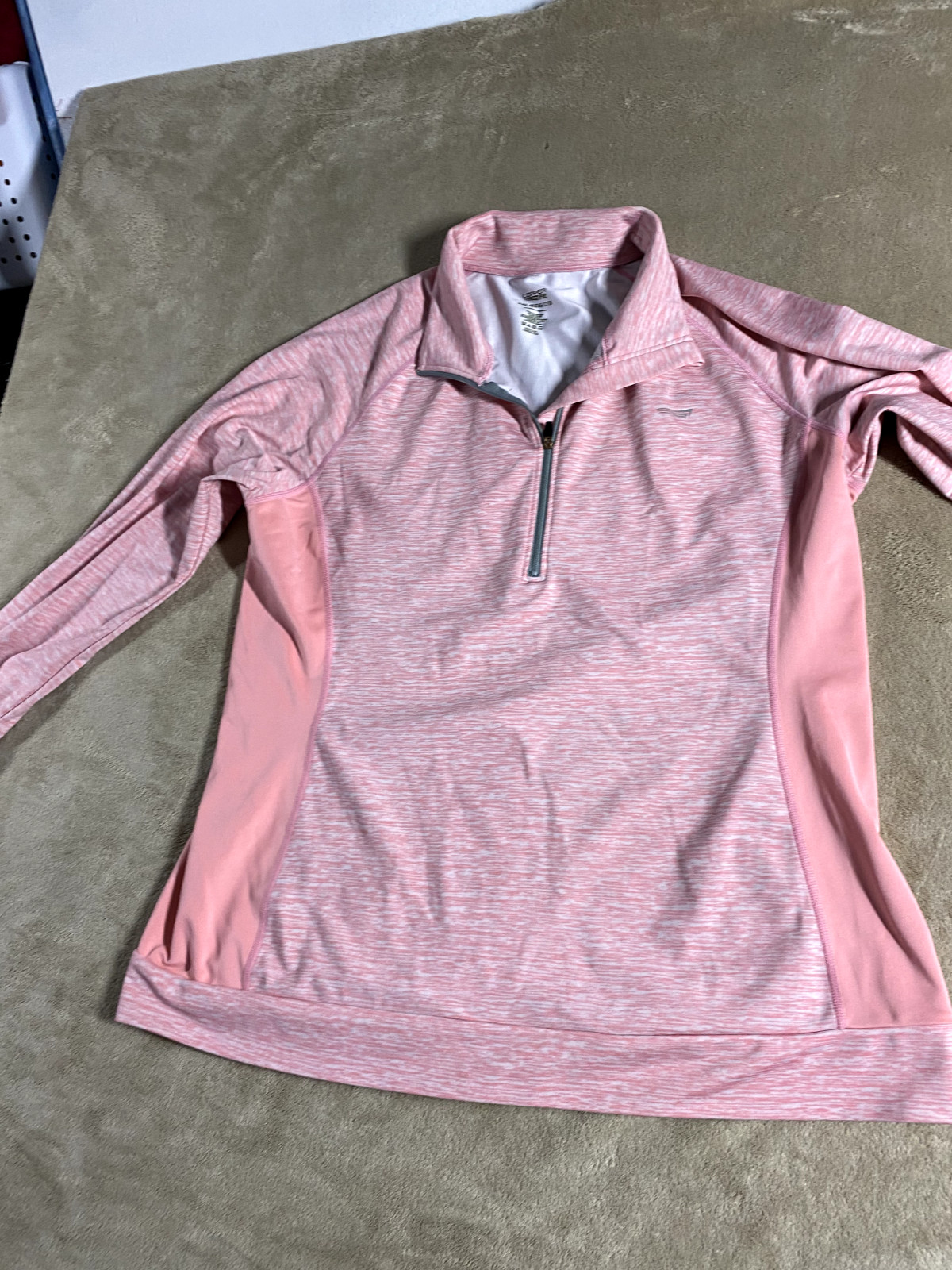 Copper Fit Pullover 1/4 zip Womens XXL Athletic Top Athleisure EUC