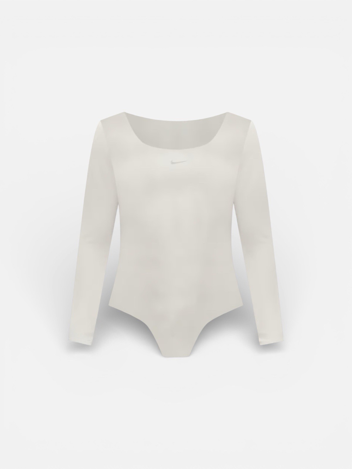 NWT $80 Nike Women’s Form Long-Sleeve Bodysuit-Black Size L HQ8296-104