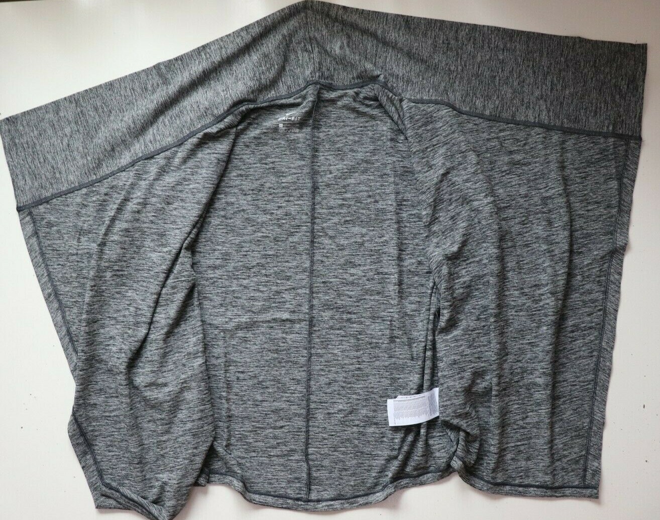 NIKE YOGA DRI FIT WRAP COVER UP LONG SLEEVE TOP – GREY CD3210-010 – WOMEN S