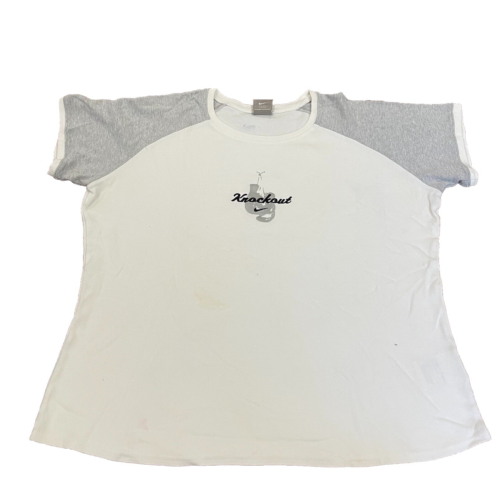 Nike vintage 90s Y2K swoosh Womens crop size XL