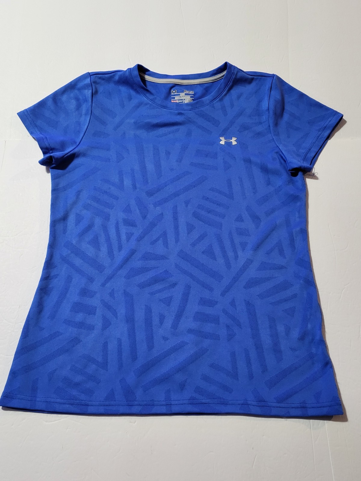 (#13) Under Armour Short Sleeve Shirt HeatGear Compression Fit Size Women’s M