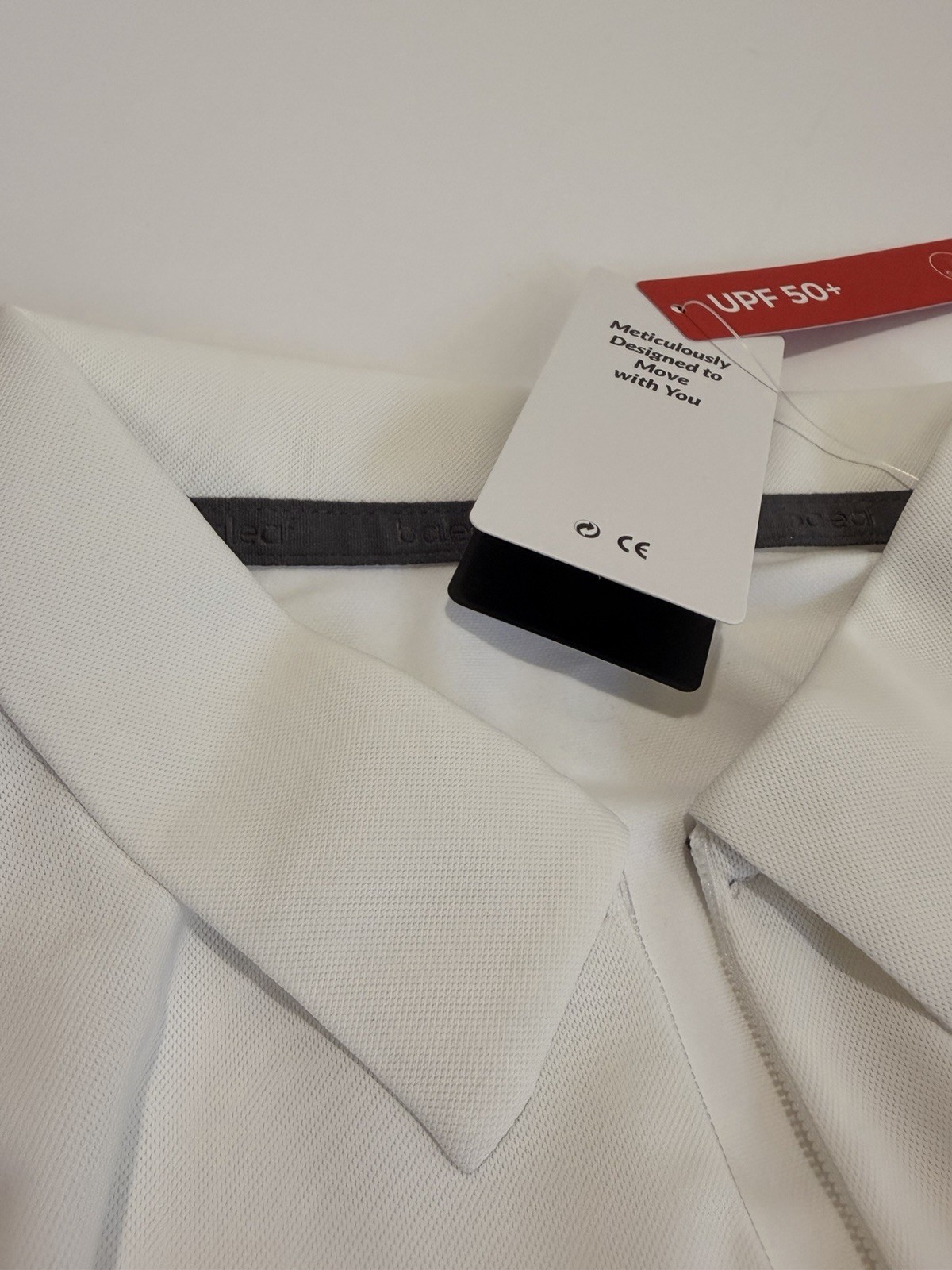 Baleaf Flyleaf Sleeveless Quarter-Zip Knit Polo Womens Sz Small White NWT