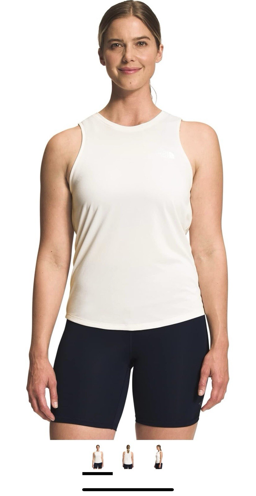THE NORTH FACE Elevation Tank Gardenia White – Brand New