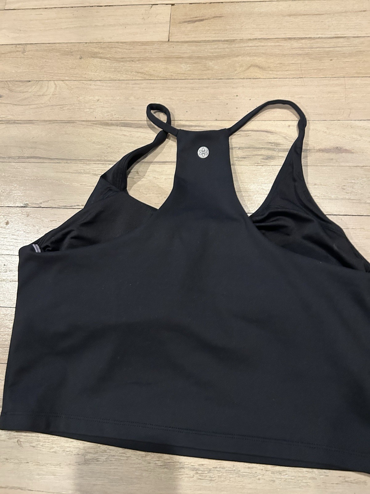Harmony and Balance Black Athletic Tank Top Size Large
