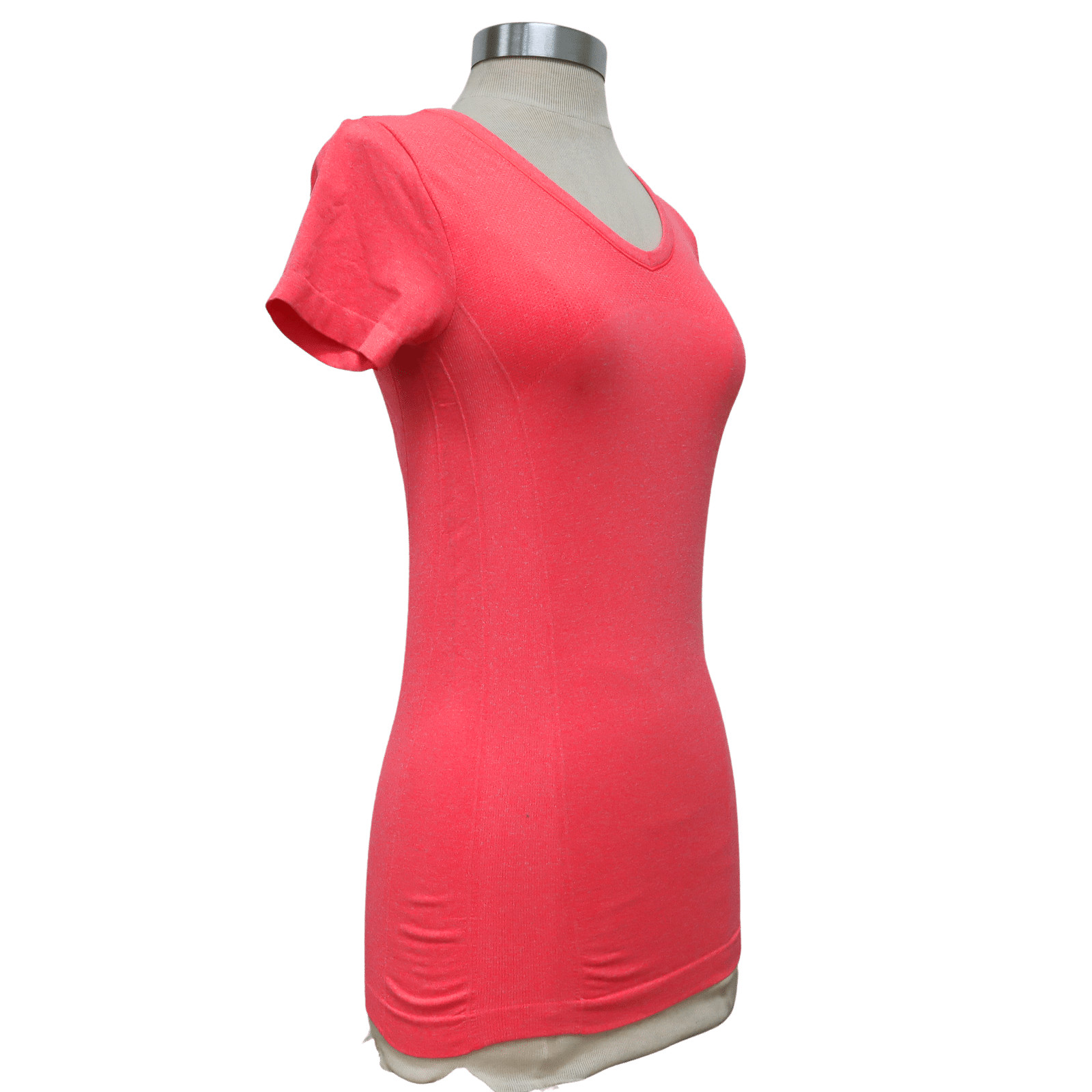 Sizzle in Style with Ryka’s Fiery Rose Short Sleeve Activewear Top – Size Small