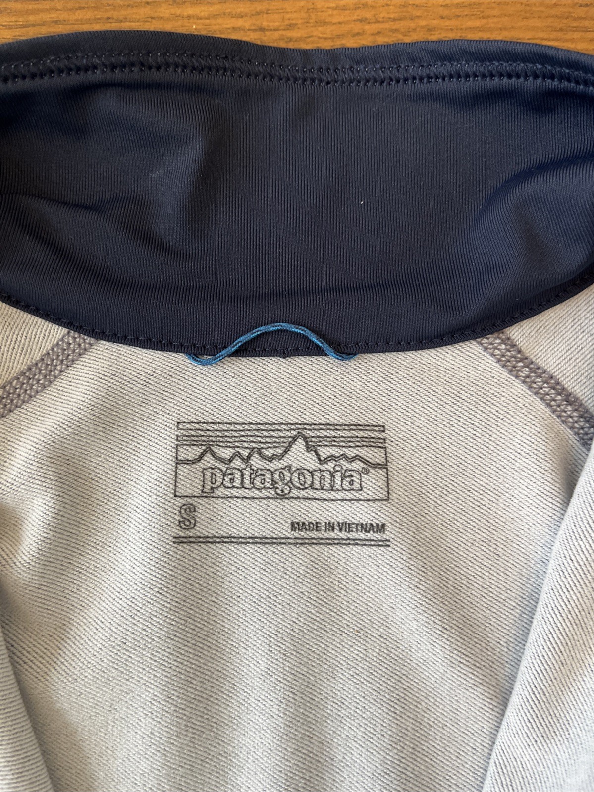 Patagonia Speedwork 1/4 Zip Pullover Womens Small Gray Thermal Running Top