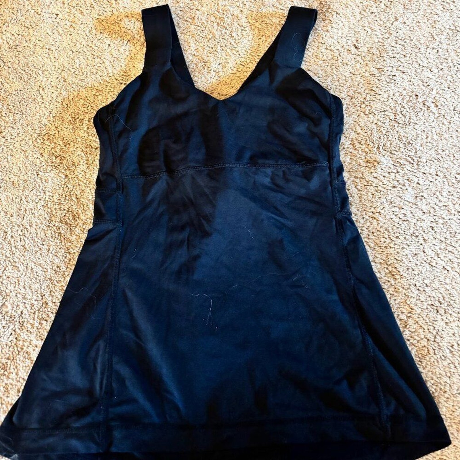 Lululemon Crossback Tank Size 8 Black