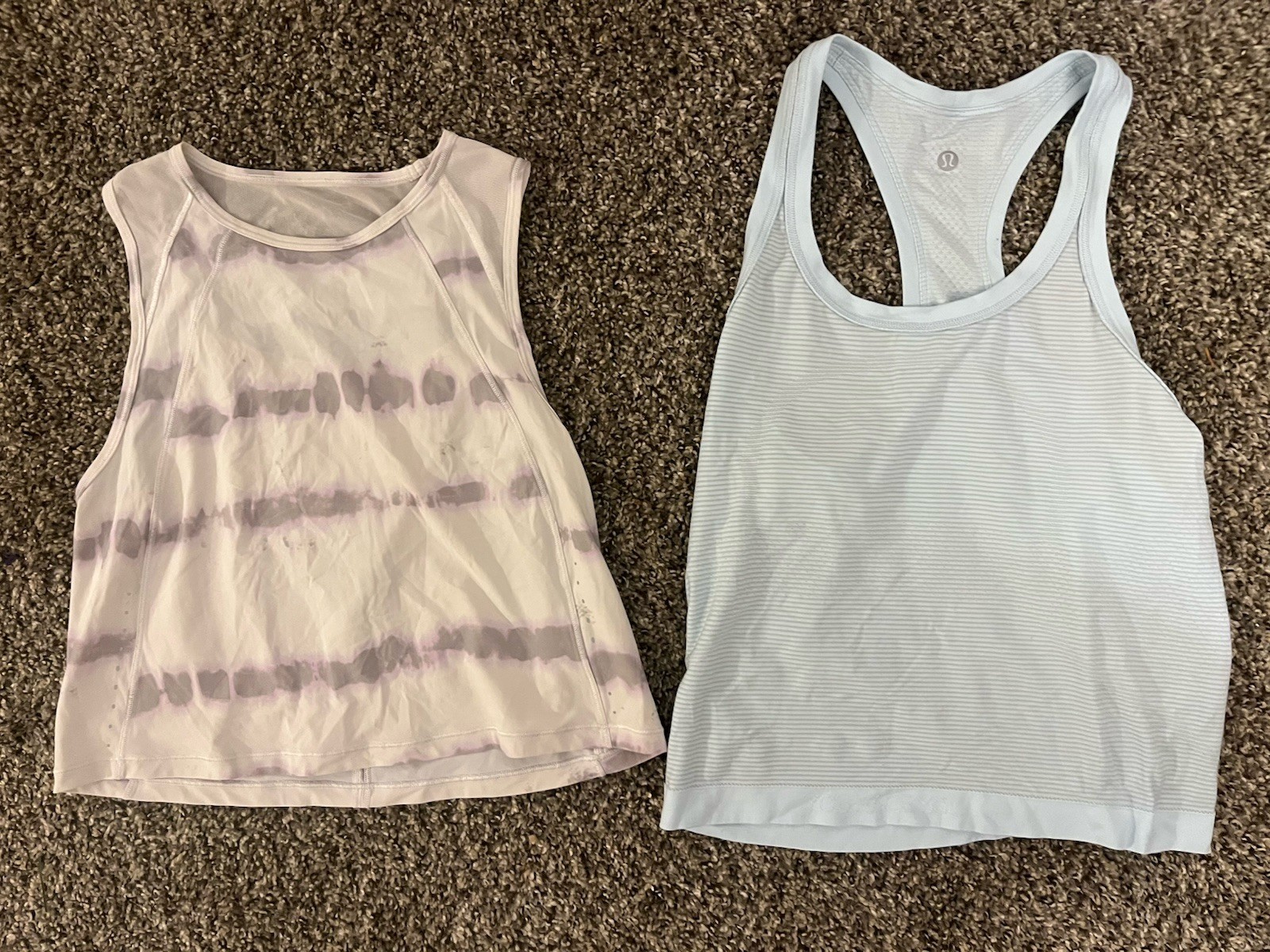 Lululemon Haul 2 Pack Crop Tank Haul Swiftly Women’s Size 6