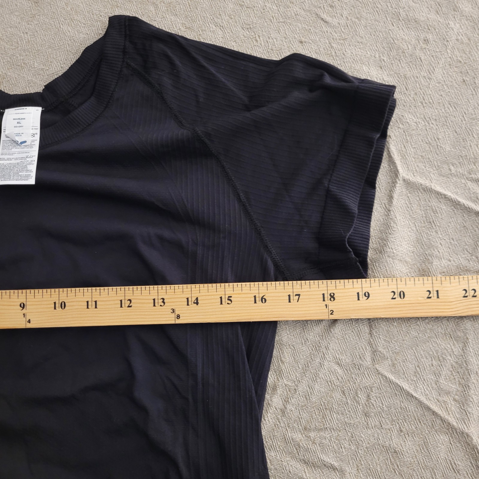 2pk Old Navy Seamless Performance Athleisure Go-Dry Athletic T-Shirt Womens XL