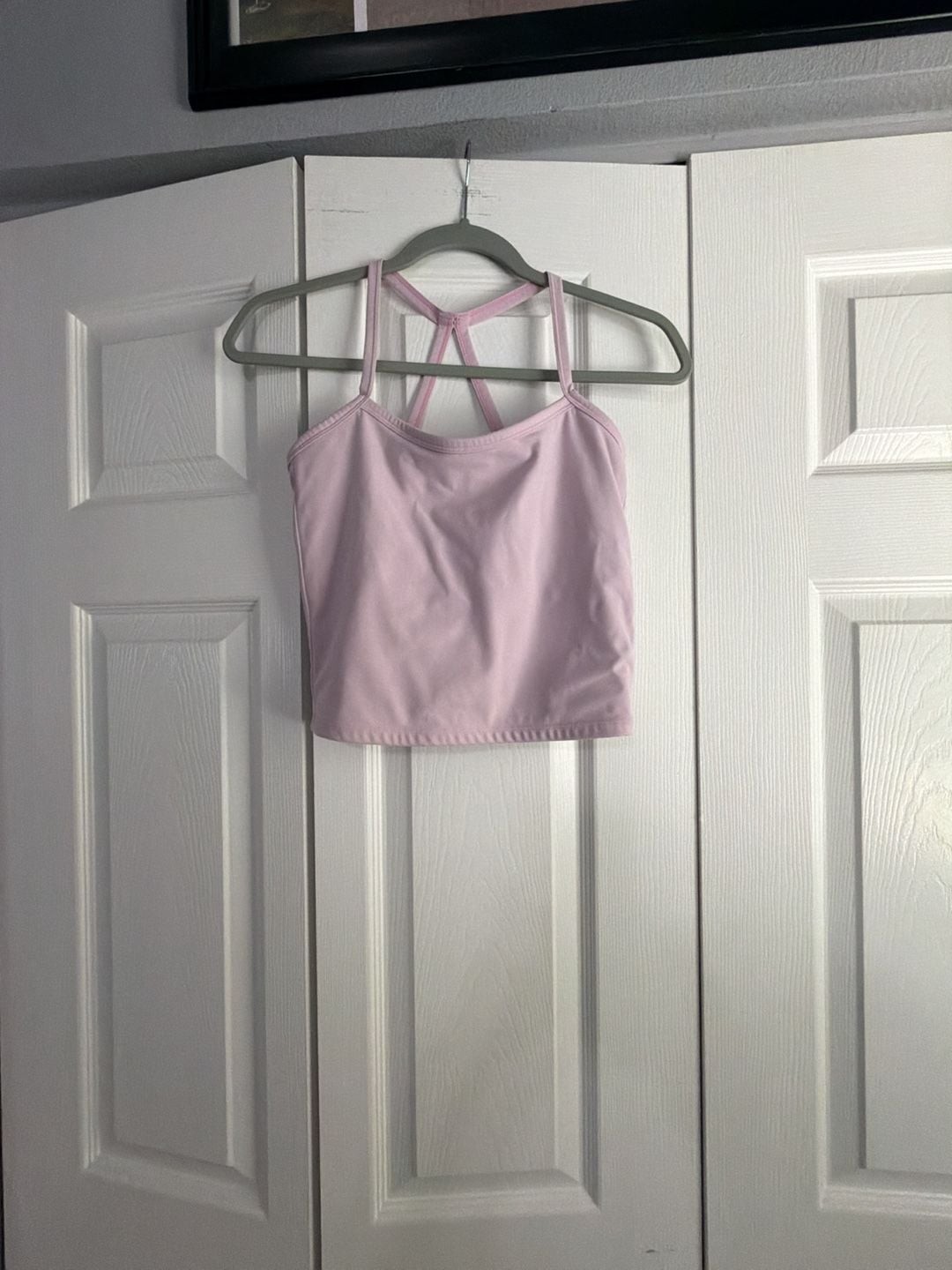 H&M SoftMove Integral-Bra Strappy Sports Tank Top