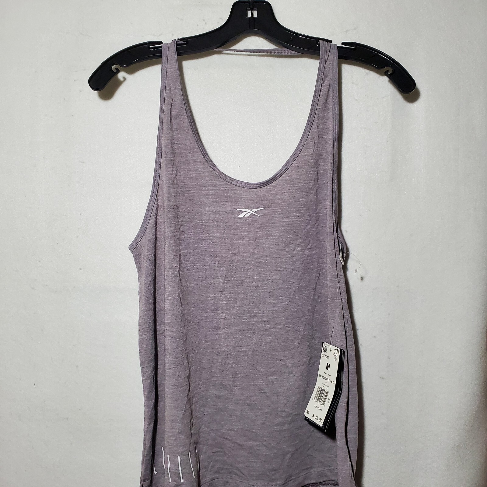 Reebok Tank top Women’s Medium Sleeveless Gym Workout Purple LesMills NWT