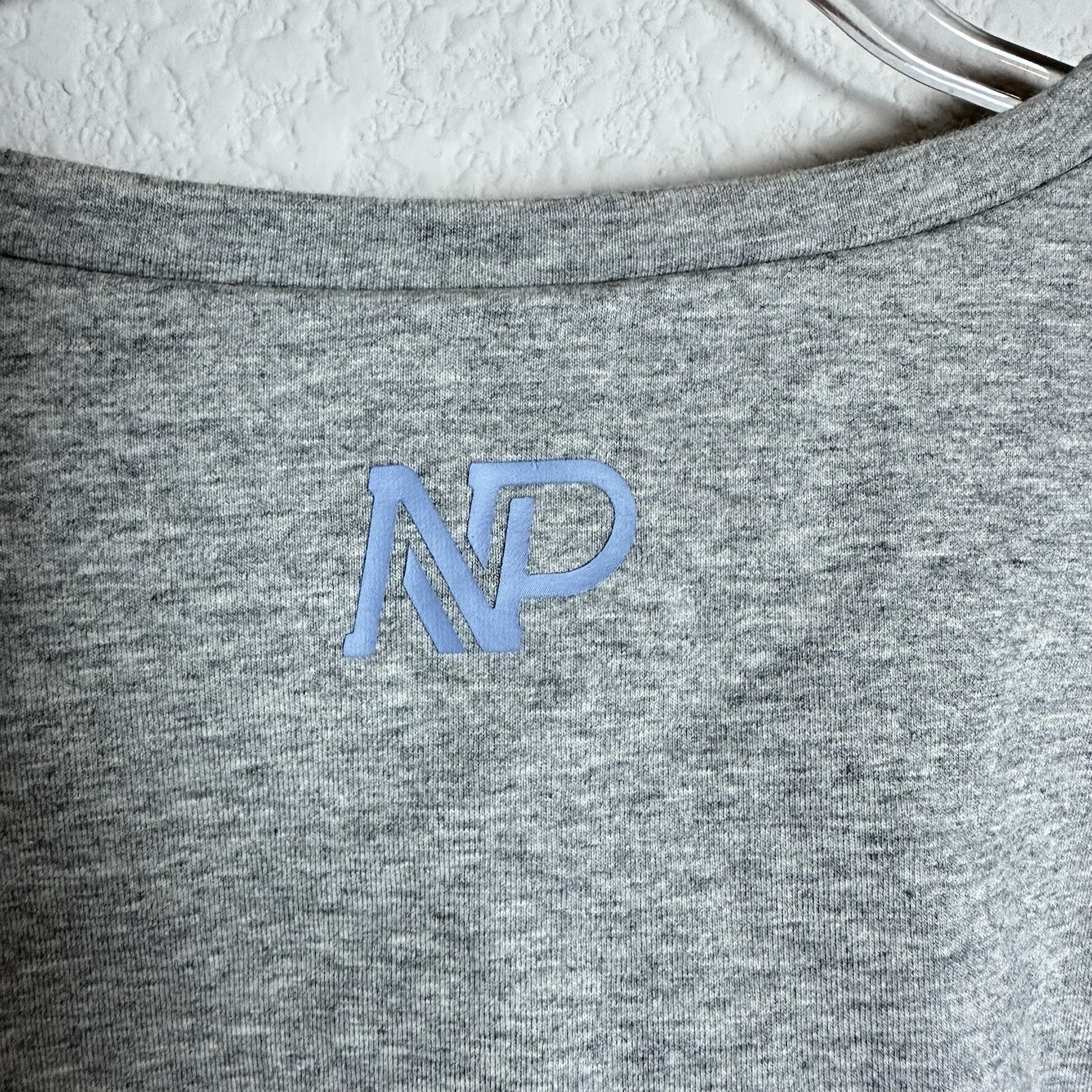 Understand The Grind Cropped Terry Workout Cover Up Top Gray Norman Powell S