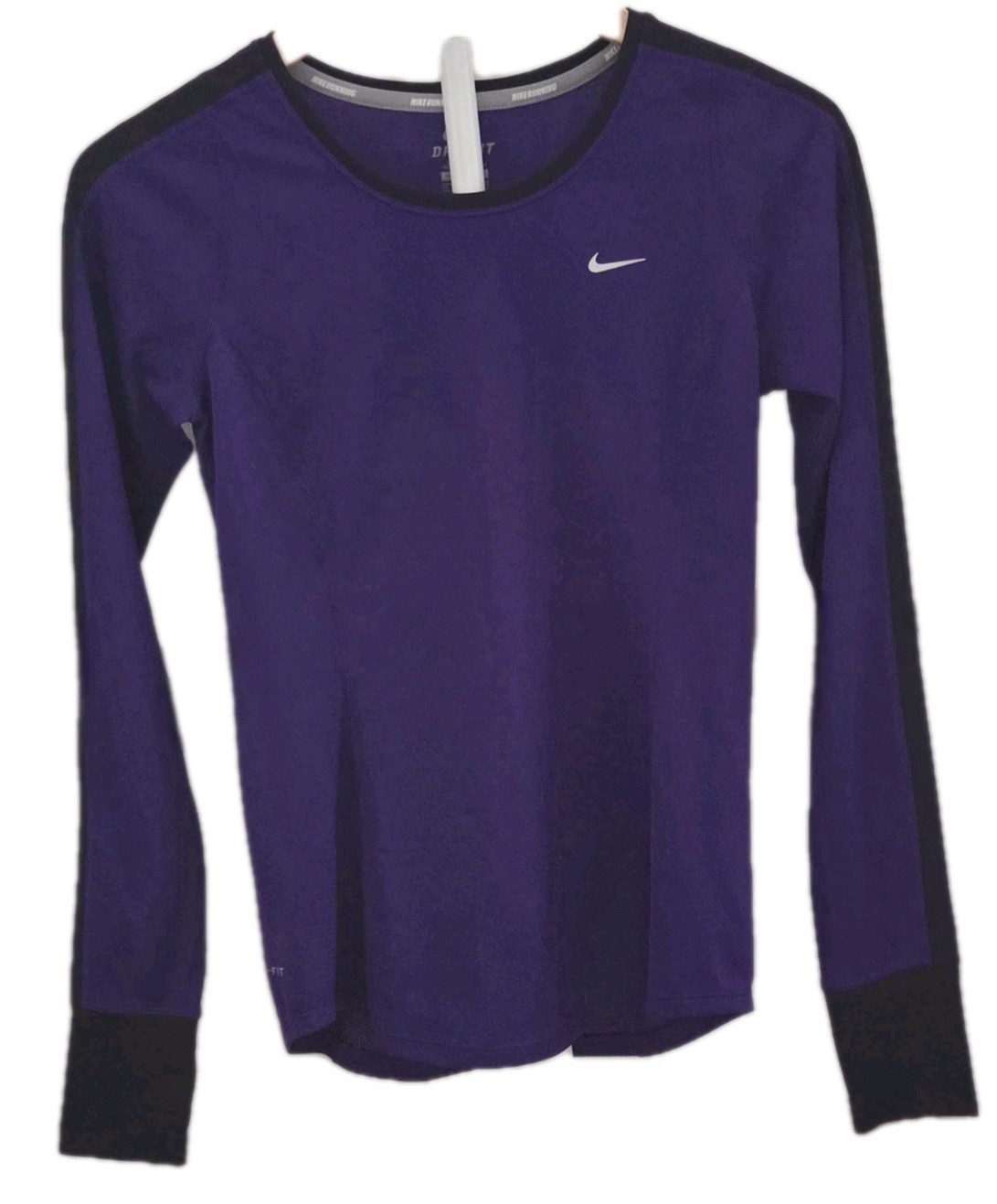 NWOT Nike Dri-FIT Women’s Purple Long Sleeve Athletic Top XS Moisture Wicking