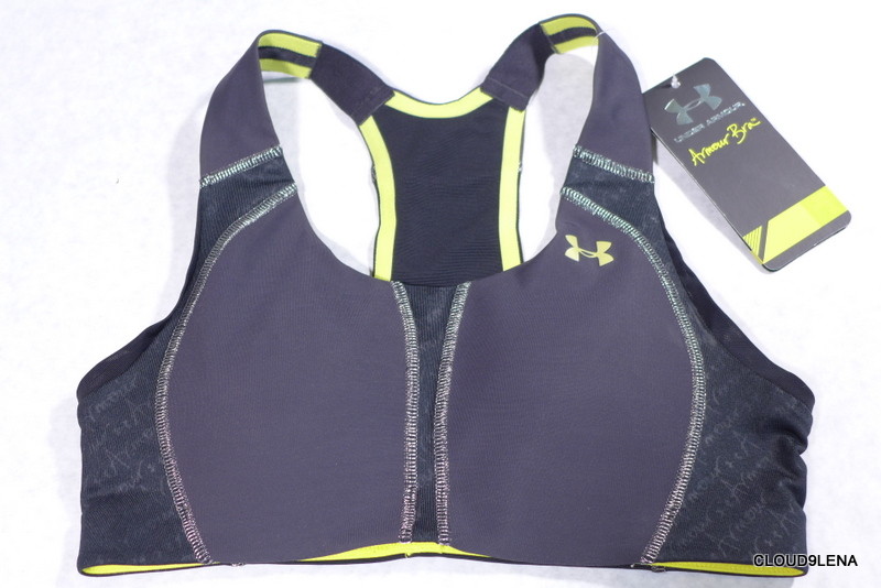 NWT UNDER ARMOUR Heat Gear Hi-Impact Support Compression Sport Bra 32A 1233074