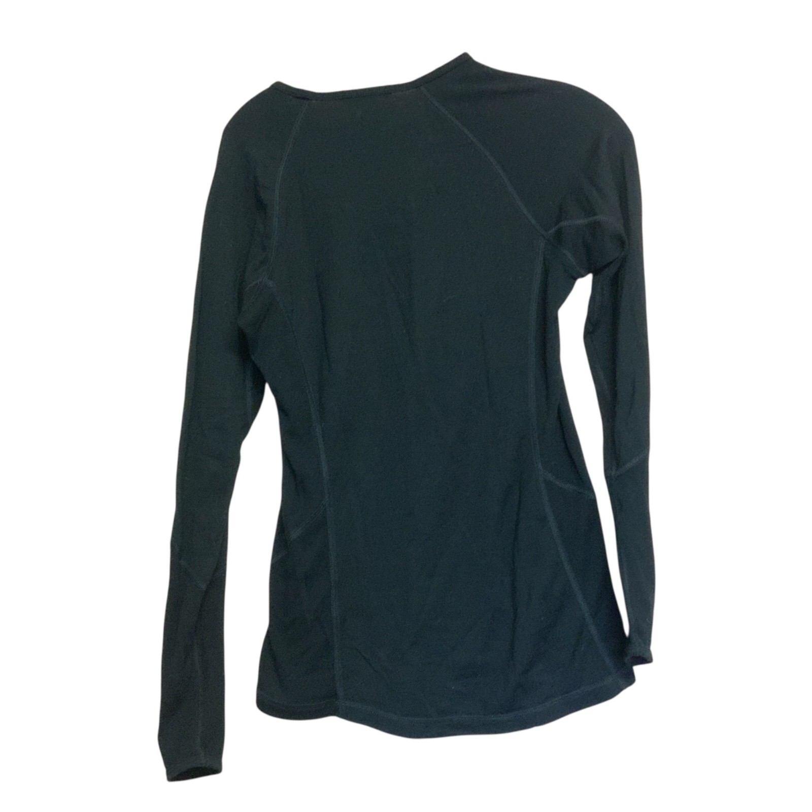 Smartwool Merino Wool Black Base Layer Top Women’s Medium Gorpcore Raglan