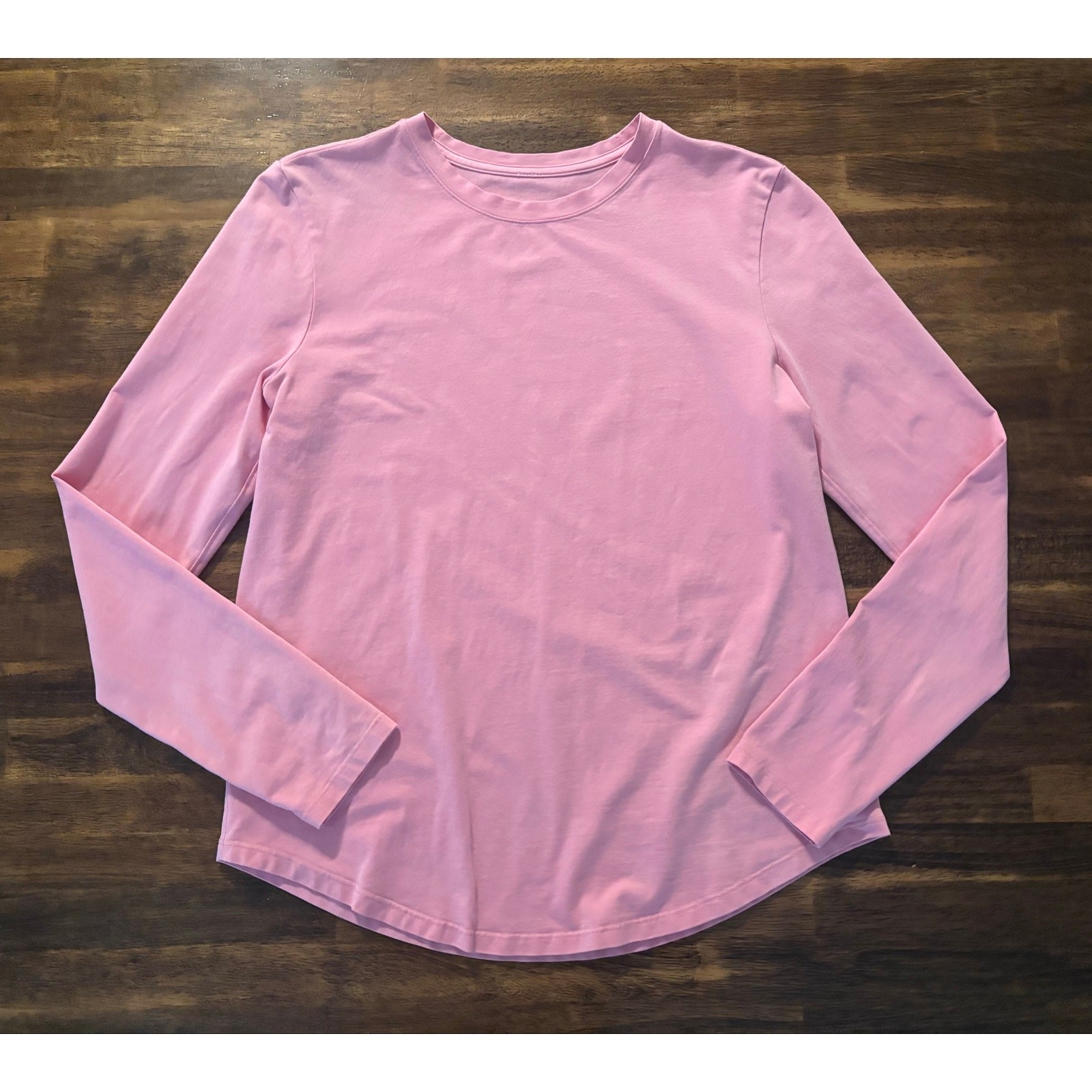 Lululemon Women’s Medium Top Love Long Sleeve Shirt Pullover Pima Cotton Stretch