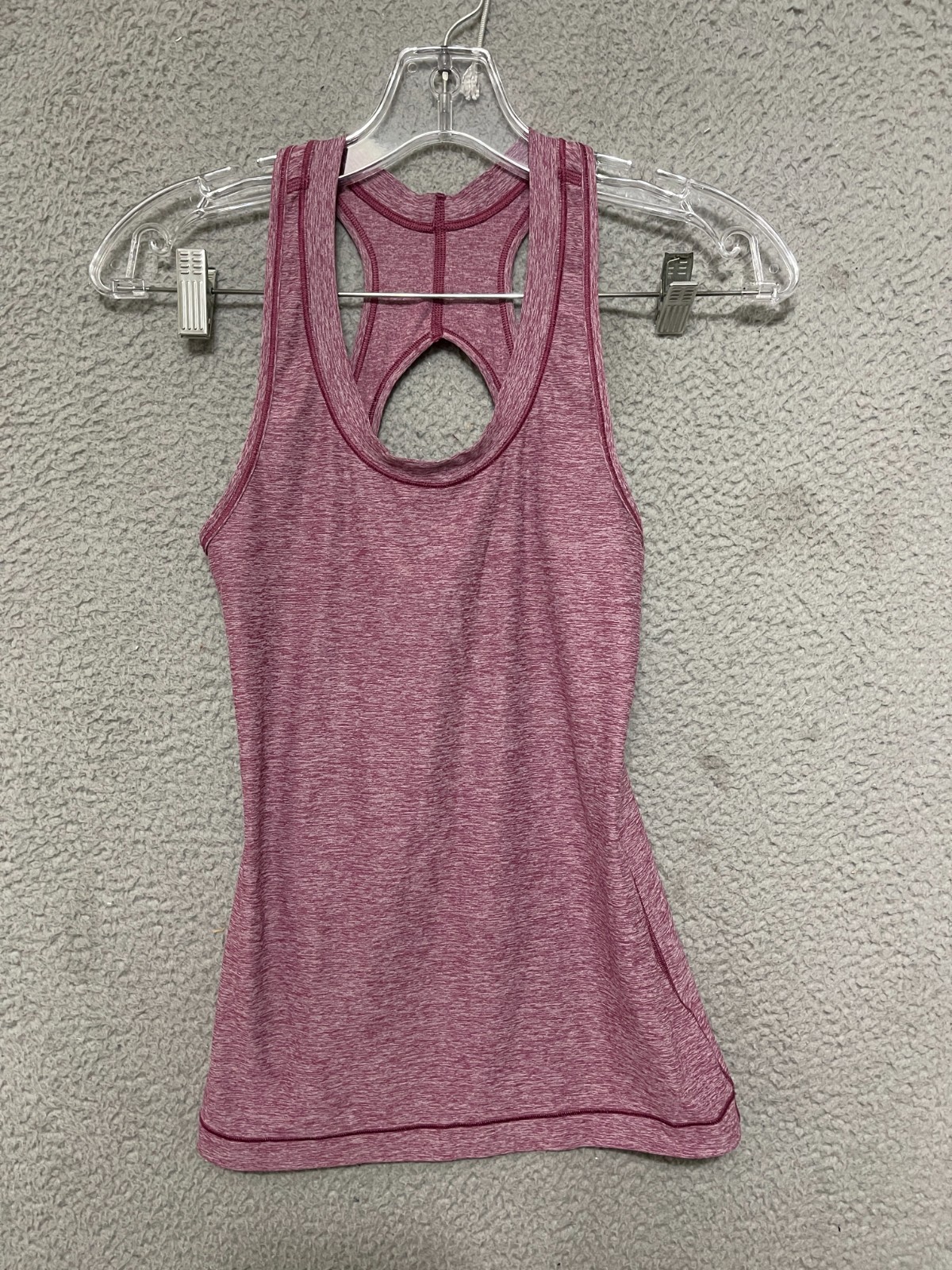 Athleta Womens Tank Top Size XXS 2XS Purple Sleeveless Adult Stretch Polyester