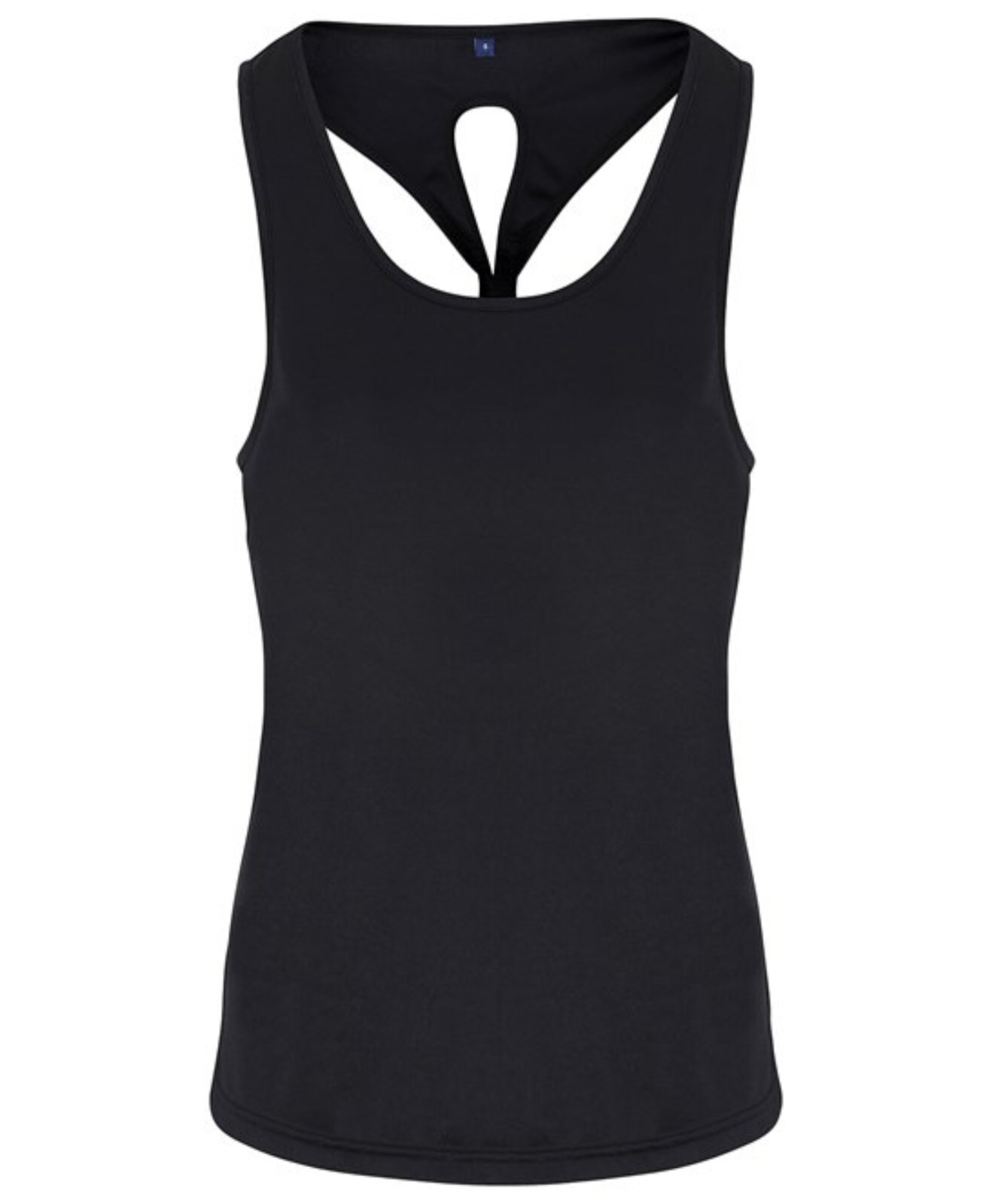 TriDri Ladies Knot Back Vest Cool Wicking Quick Dry Gym Running Yoga Fitness Top