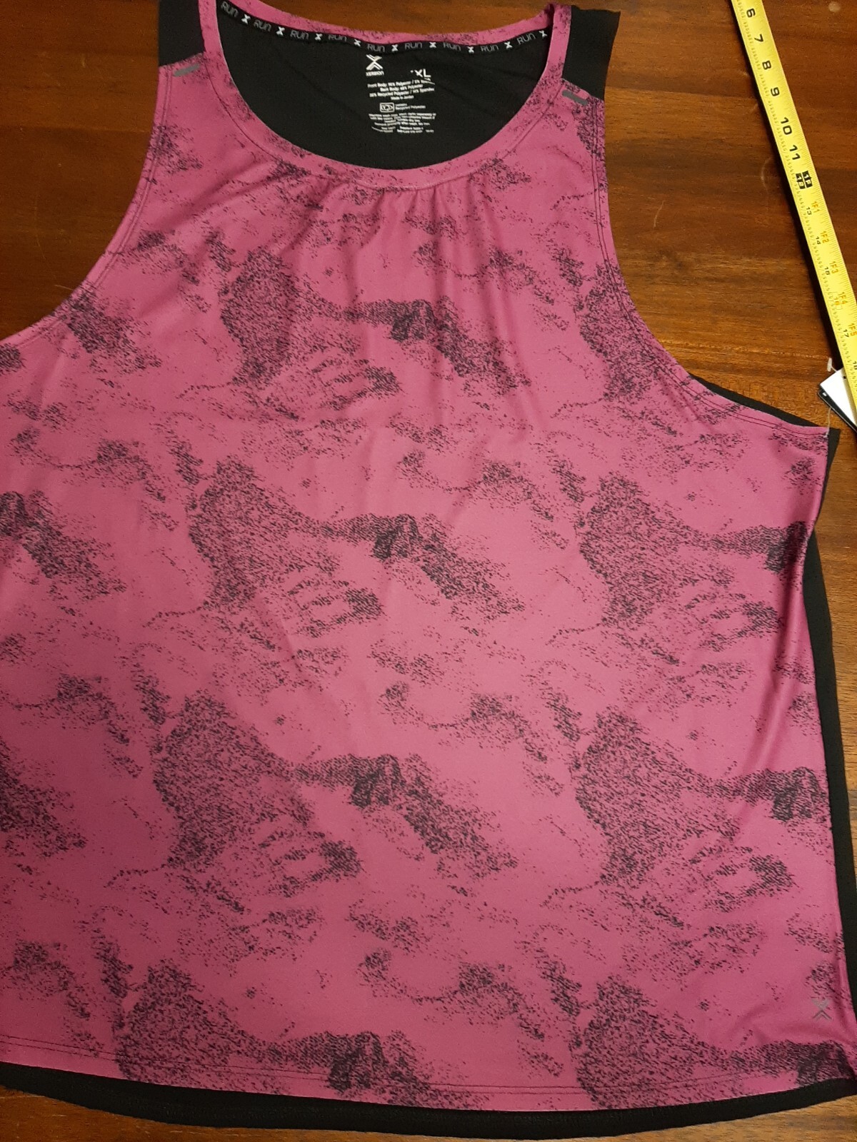ladies Xersion Mesh Breathable Quick-Dri Reflective Running Run Tank Top new 2XX