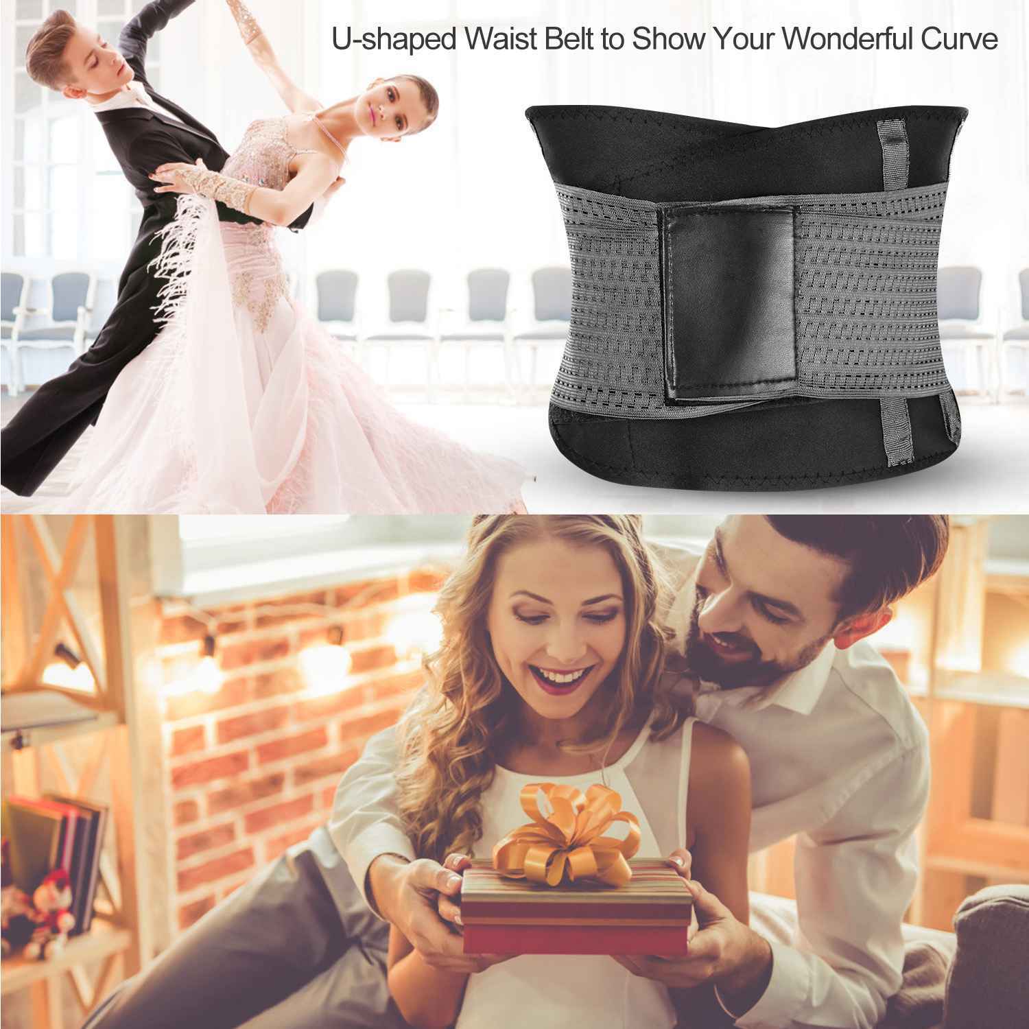 Waist Trainer Cincher Control Underbust Shaper Corset Shapewear Body Tummy Sport