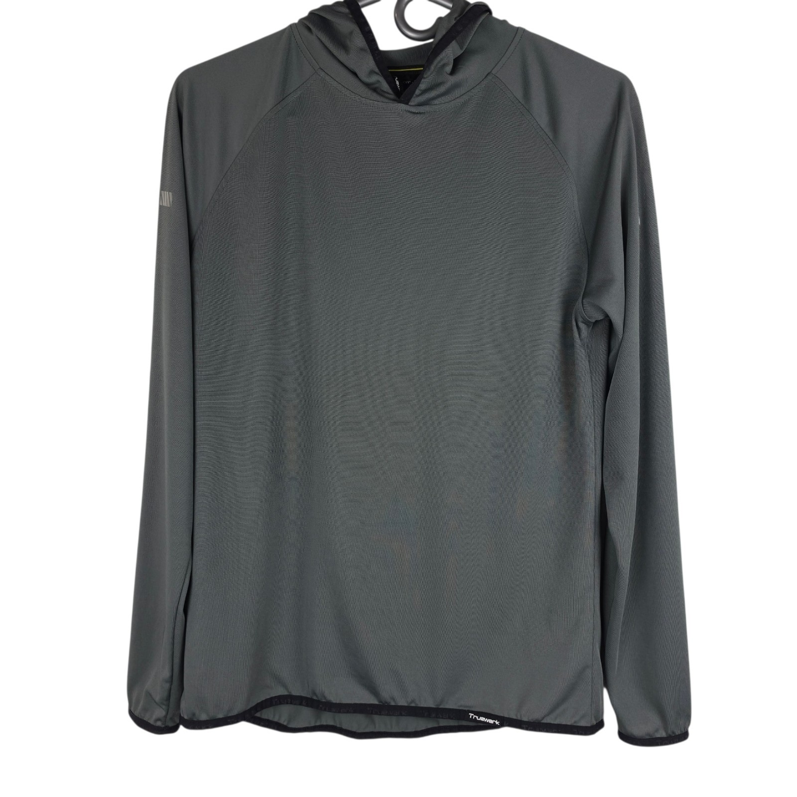 Truewerk Womens T.5 Werk Hoody Performance S Gray Workwear Long Sleeve Gorpcore