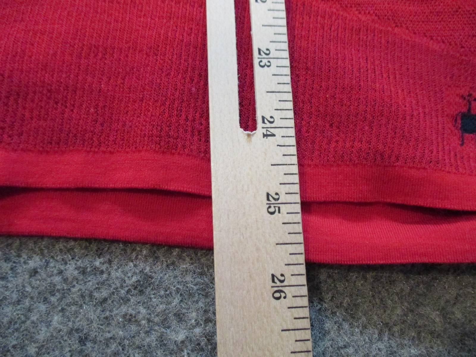 Smartwool Pullover Womens Large Red Intraknit 200 1/4 Zip Base Layer Thermal Top