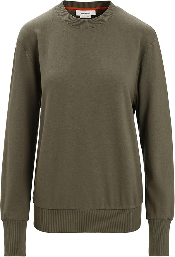 NEW Icebreaker 30% Merino Wool Blend Sweatshirt Size M Retails for $130 Loden