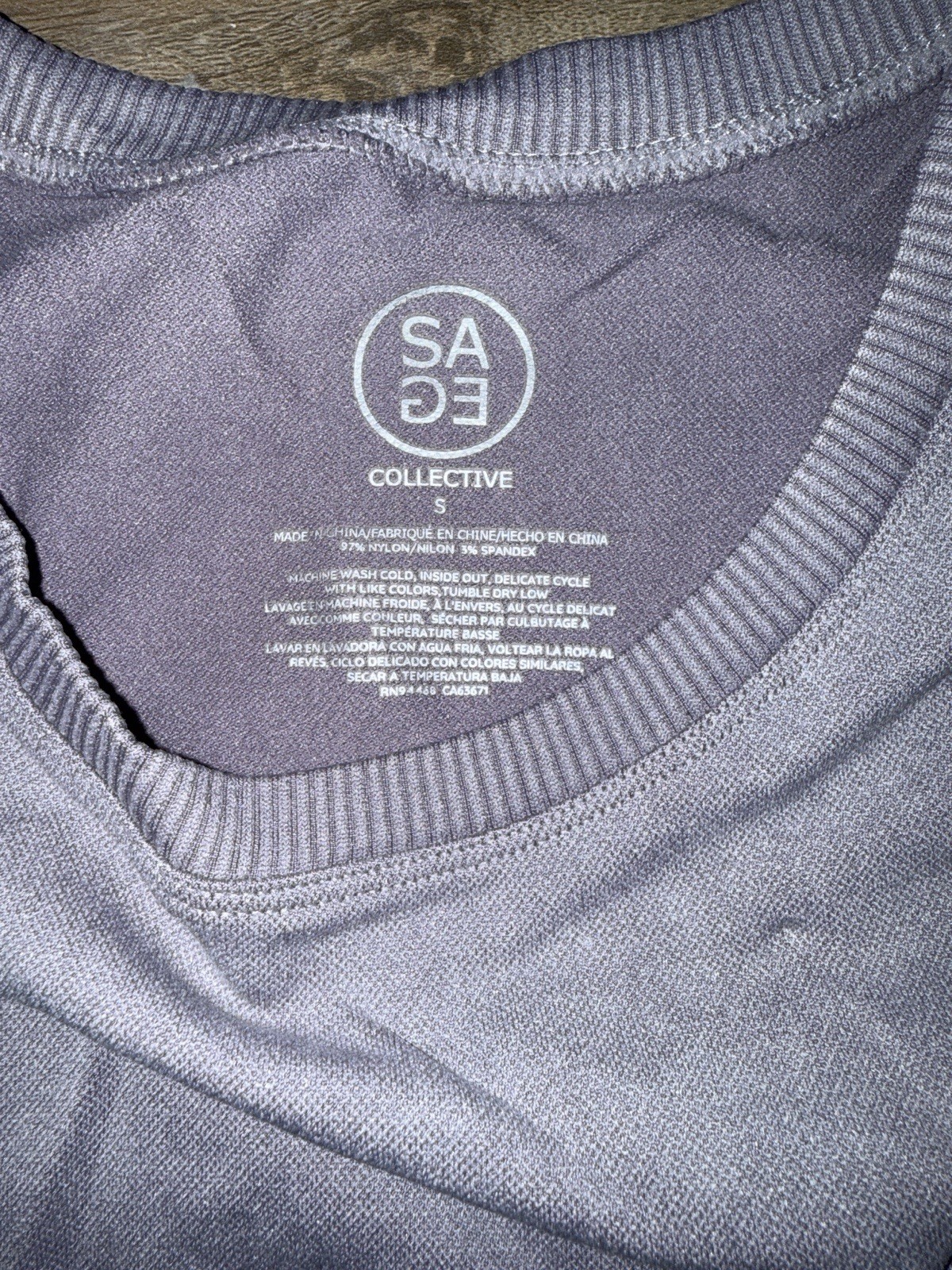 Small Sage Collective Workout Top