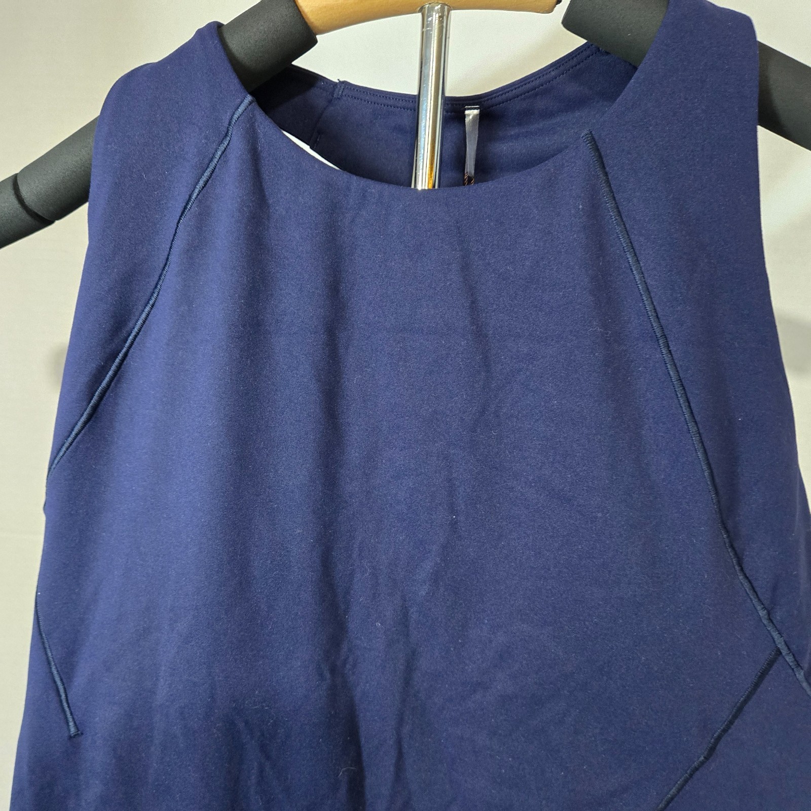 Calia Women’s Inspire High Neck Racerback Tank Top Opulent Blue Size XL