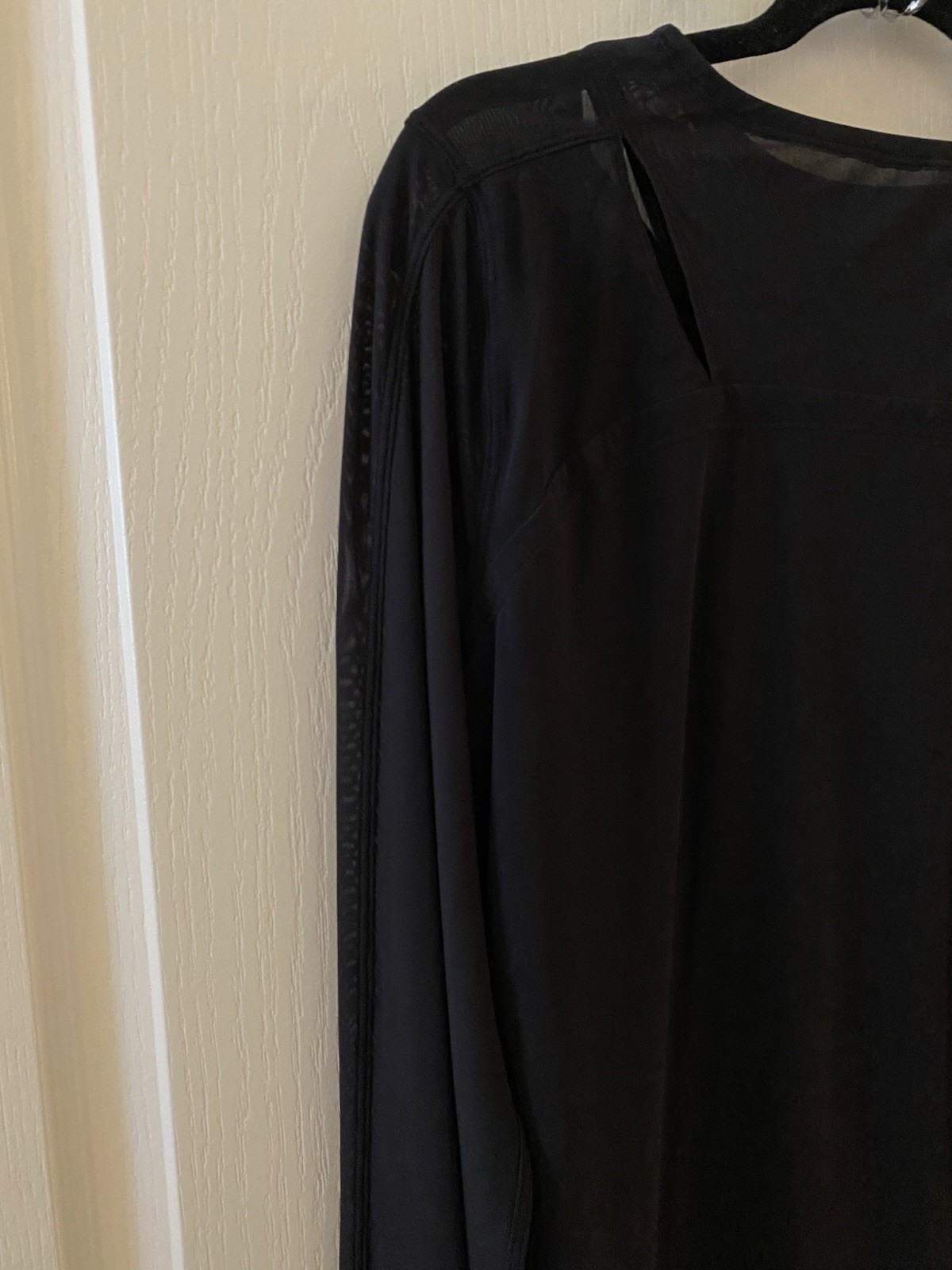 LULULEMON Set Challenger Mesh Long Sleeve in Black – M
