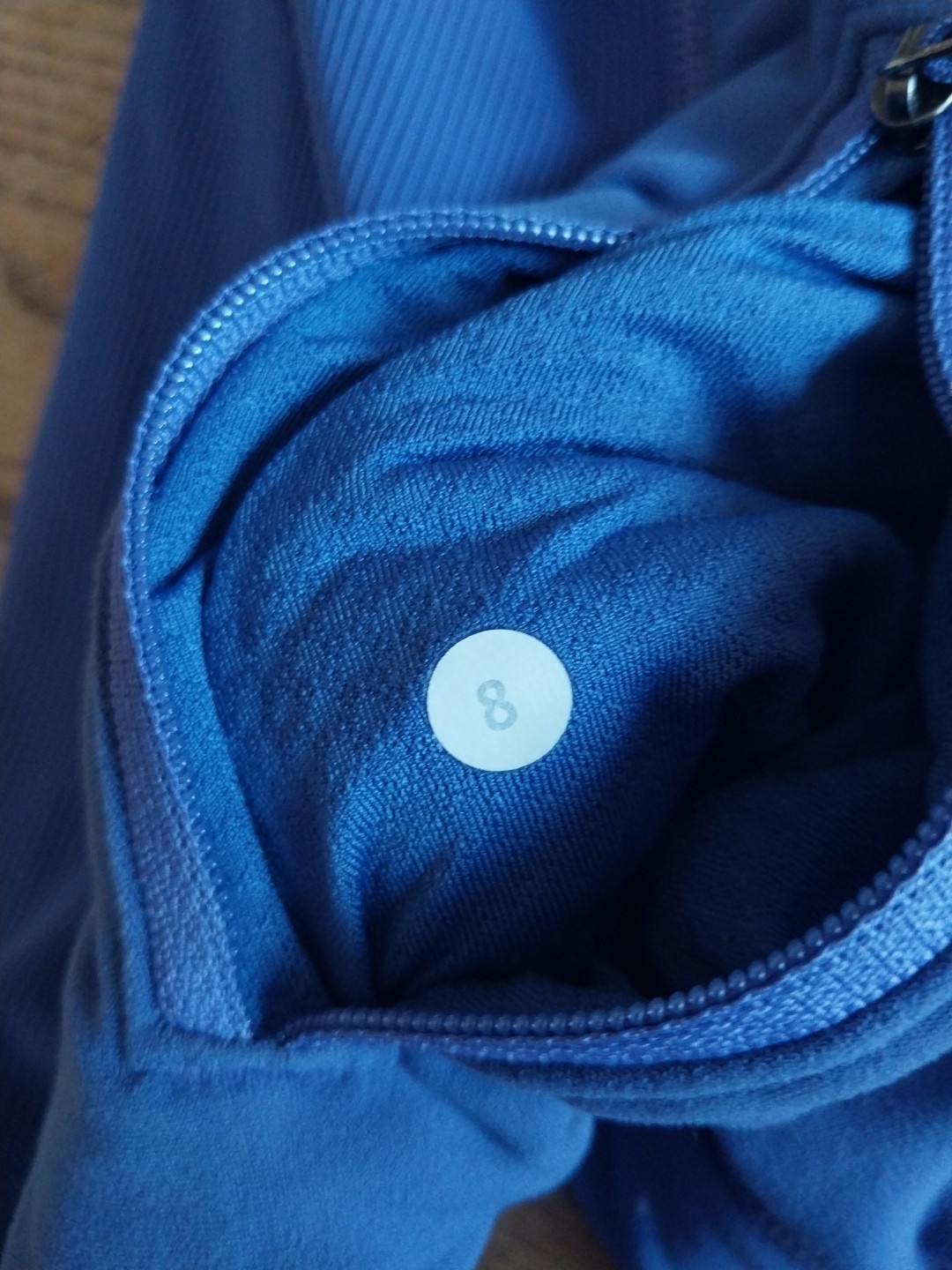 Lululemon Run: For It Pullover Purple half zip up Womens Sz 8 Hooded Warm Hands