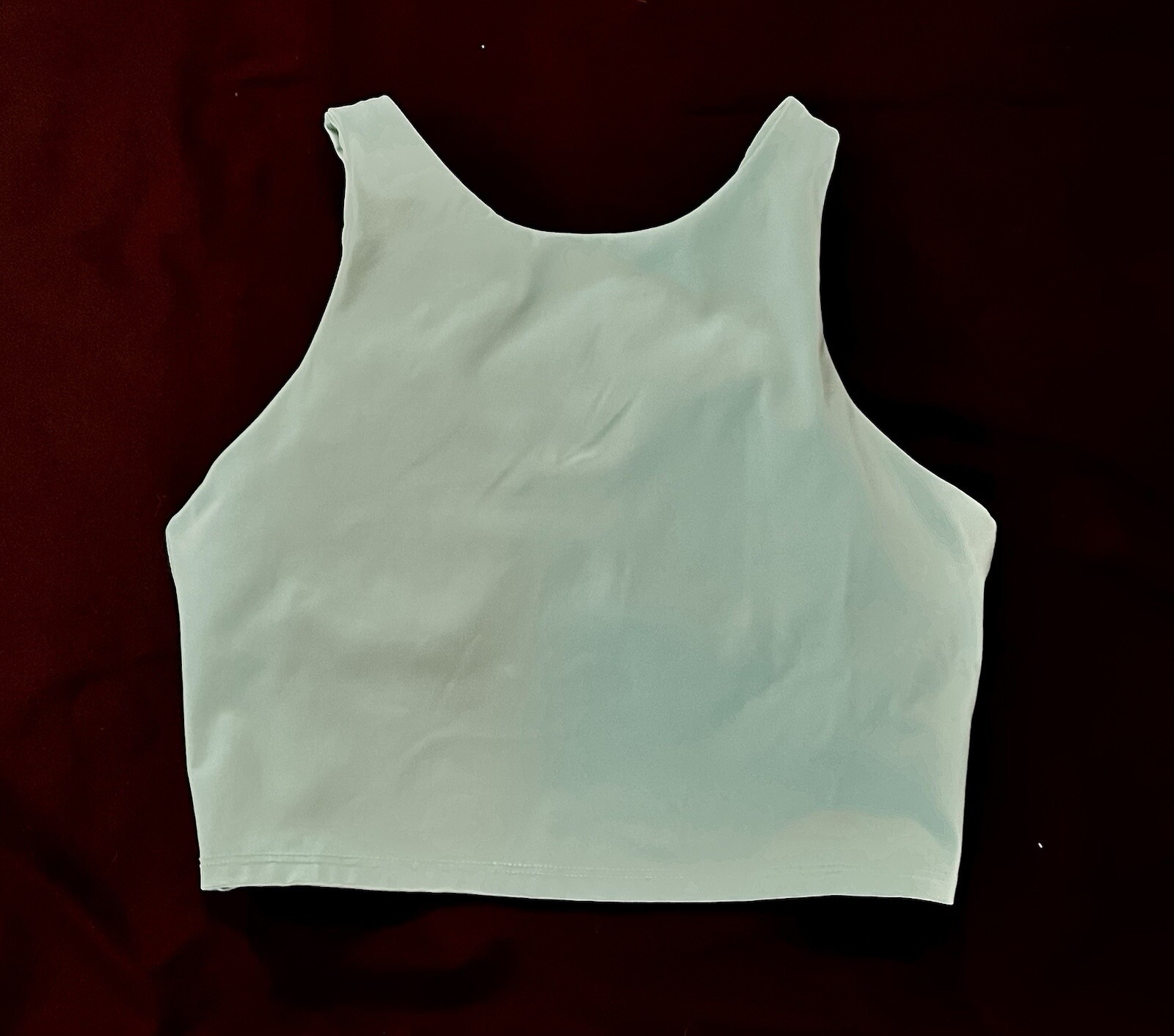 X By Gottex Aqua “Y” Back Shelf Bra Athletic Crop Top – Size Small – NWT!