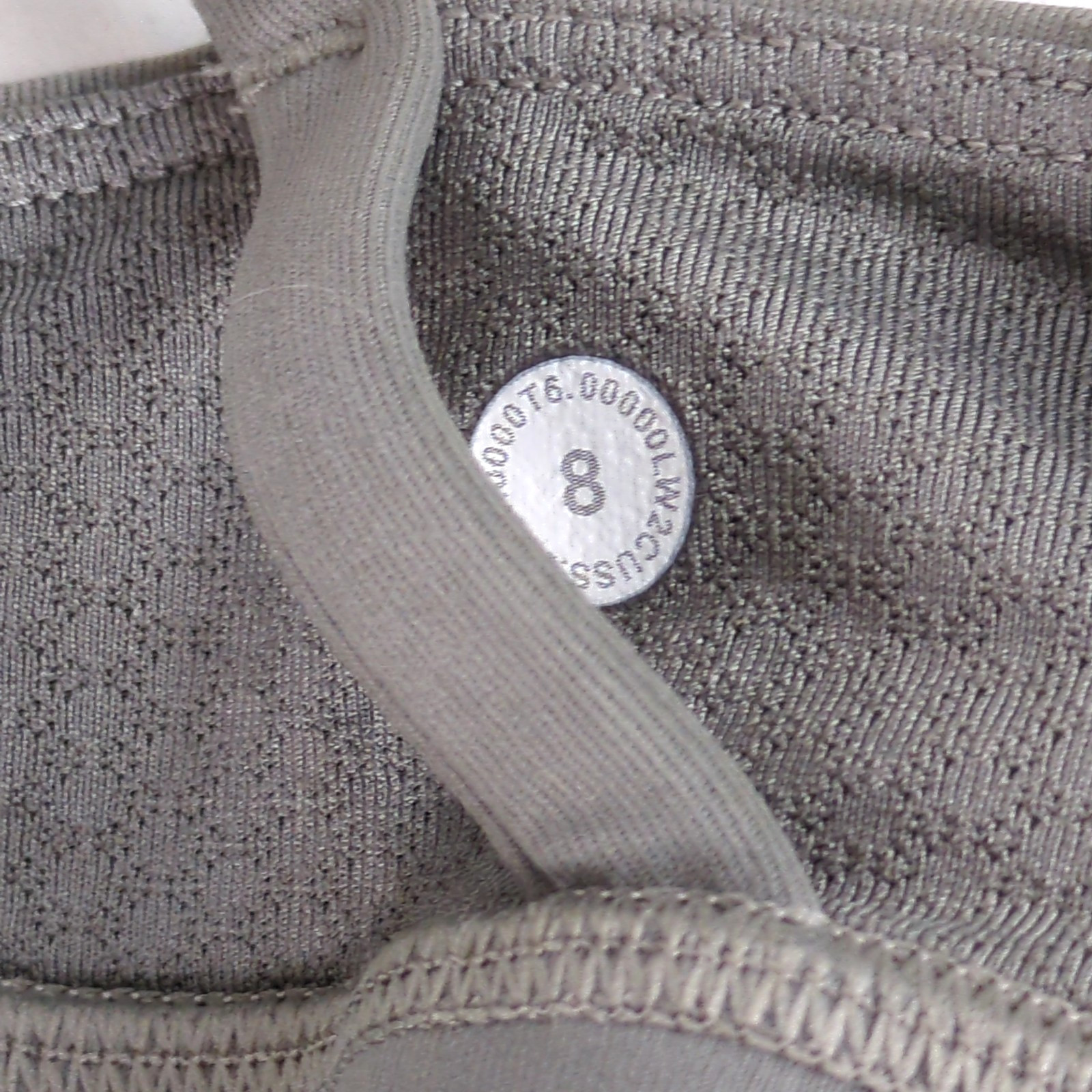 Lululemon Energy Bra Medium Support Size 8 – Patterned Gray