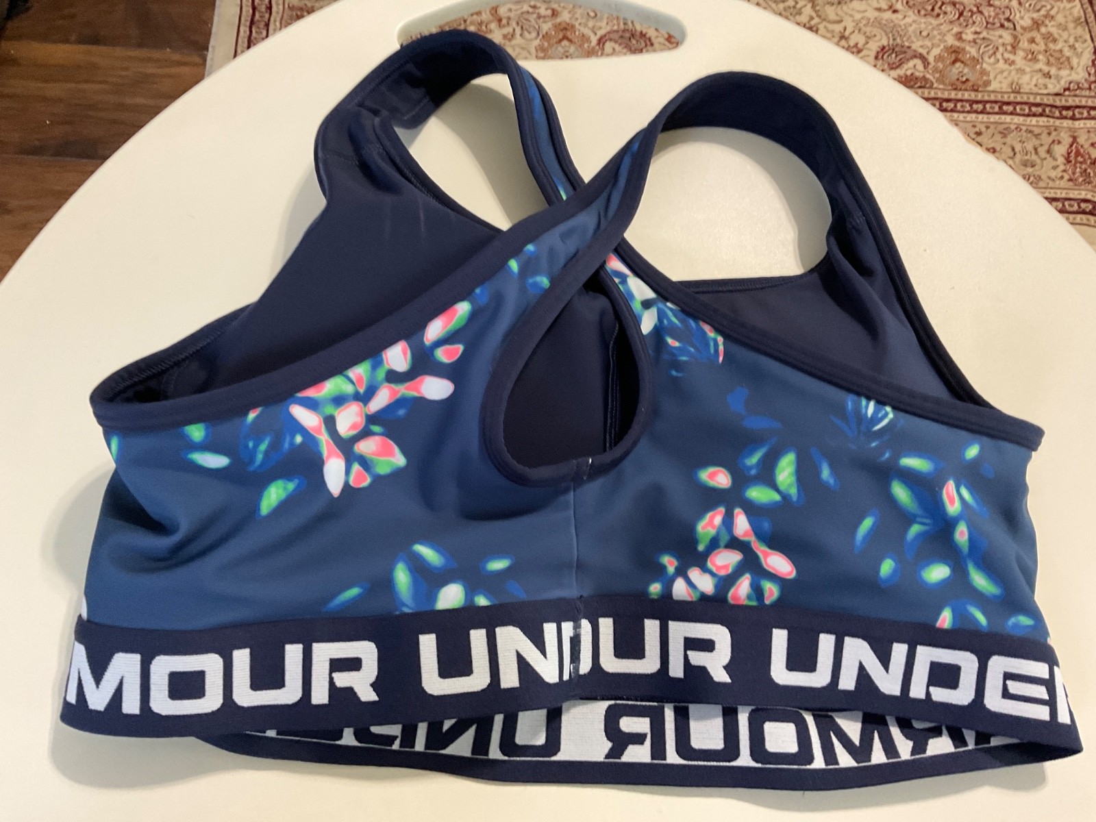 Women’s Under Armour Compression Multicolor Sports Bra Size 1X (CON92)
