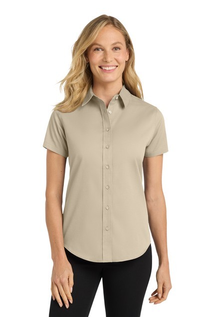 Port Authority L508 Women’s Comfortable Traditional Short Sleeve Easy Care Shirt