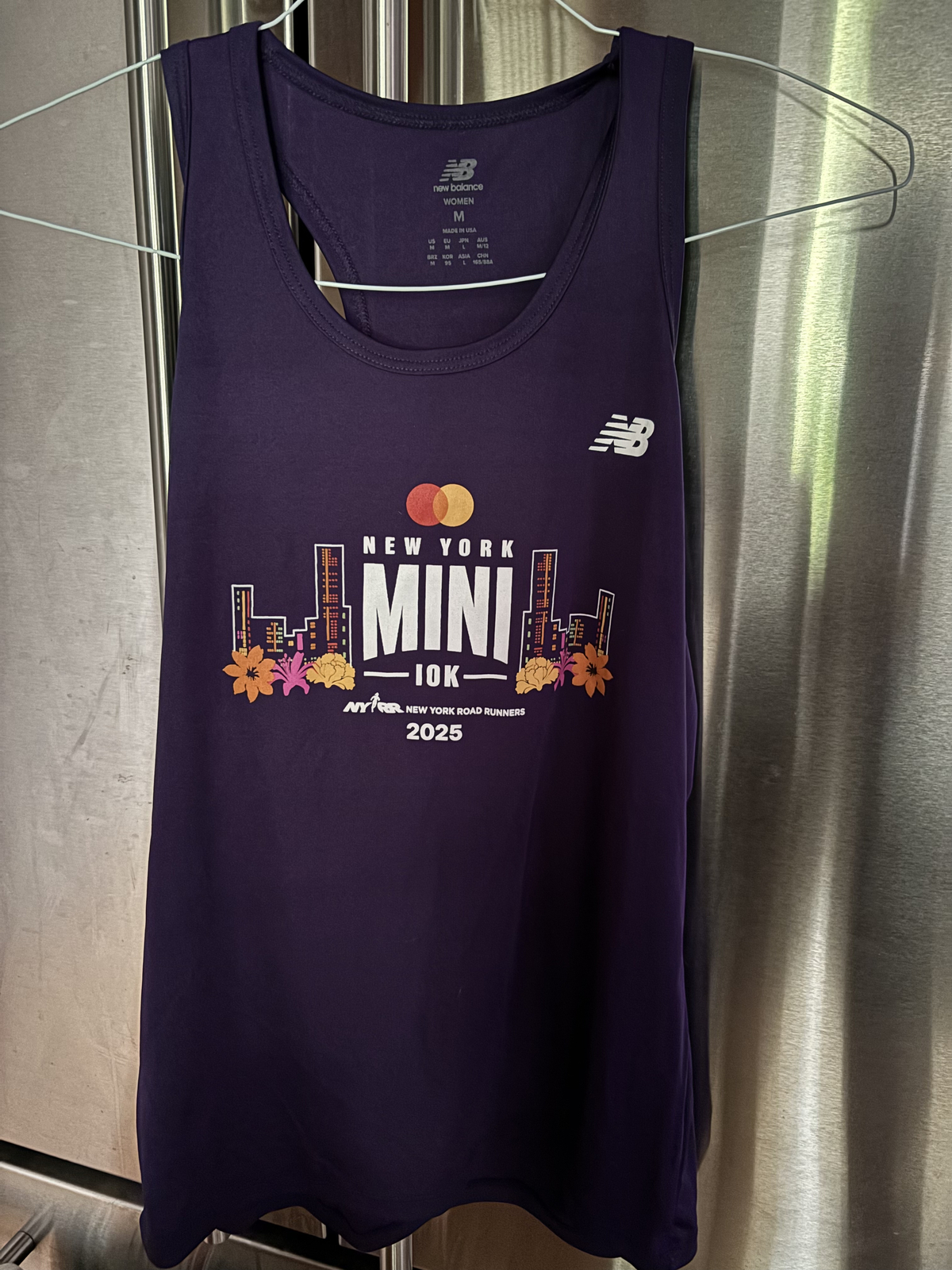 NYRR New Balance 2025 Mini 10K Singlet Tank Women’s Size M Brand New
