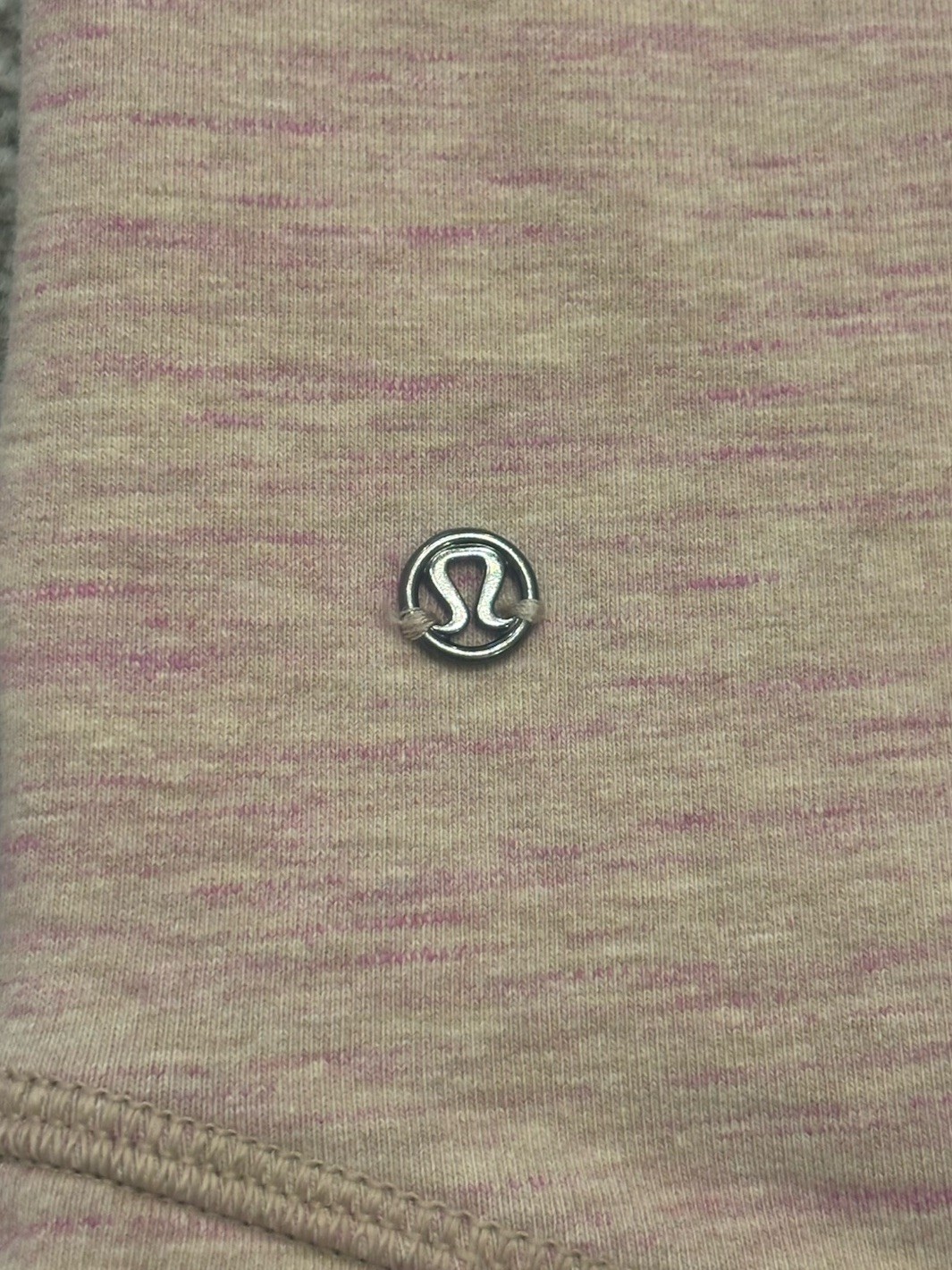 Lululemon Exhalation Pullover Long Sleeve Heathered Marled Mojave Magenta 10