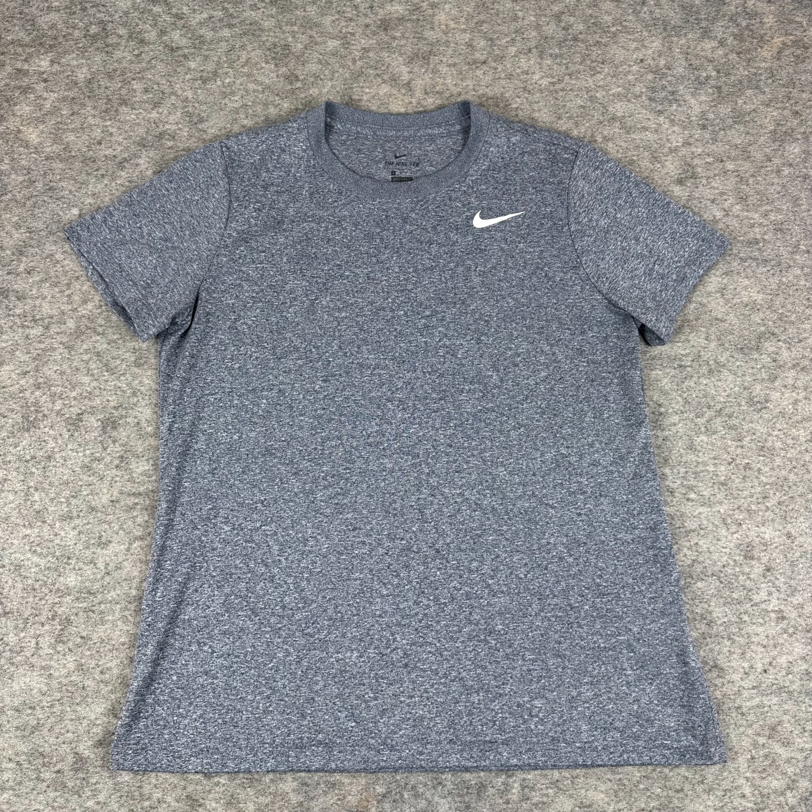 The Nike Tee Dri Fit Legend Tee T-Shirt Polyester Blue Womens Medium M