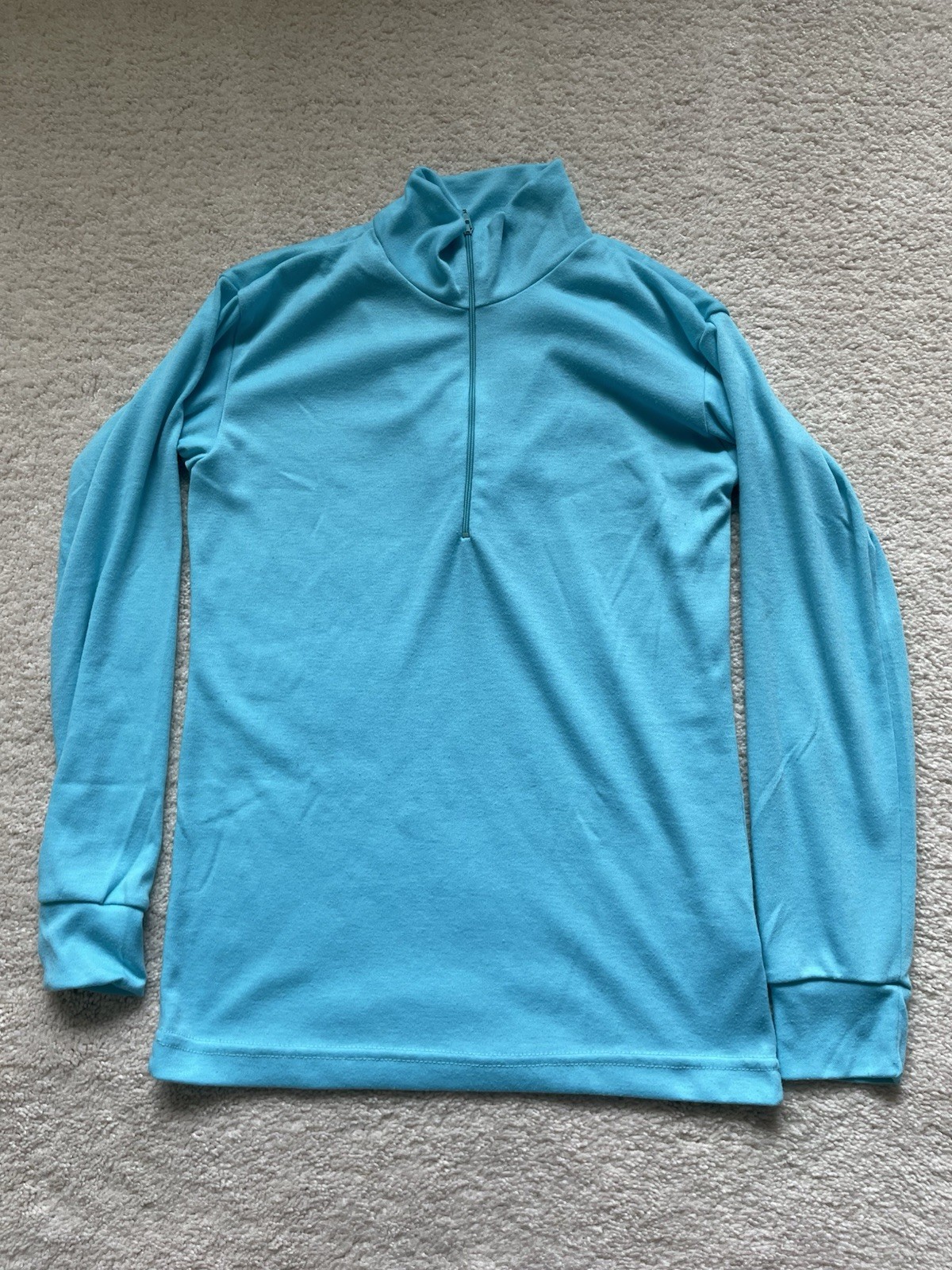 Vintage Women’s Patagonia Capilene 1/4 Zip Shirt Size X-small XS Light Blue