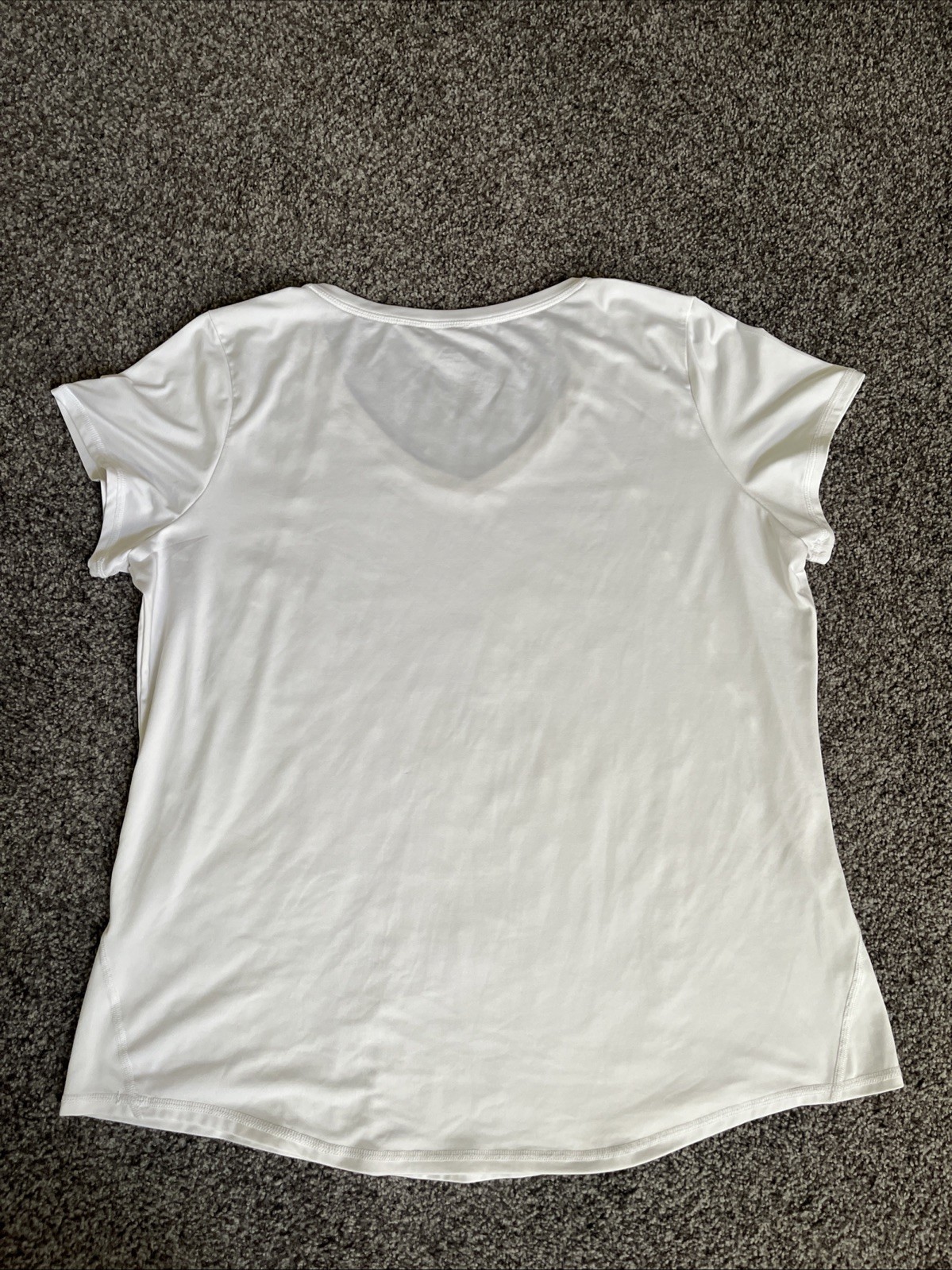 Xersion Everair Essential Performance Tee Short Sleeve Top (3)XL White 2 Beige 1